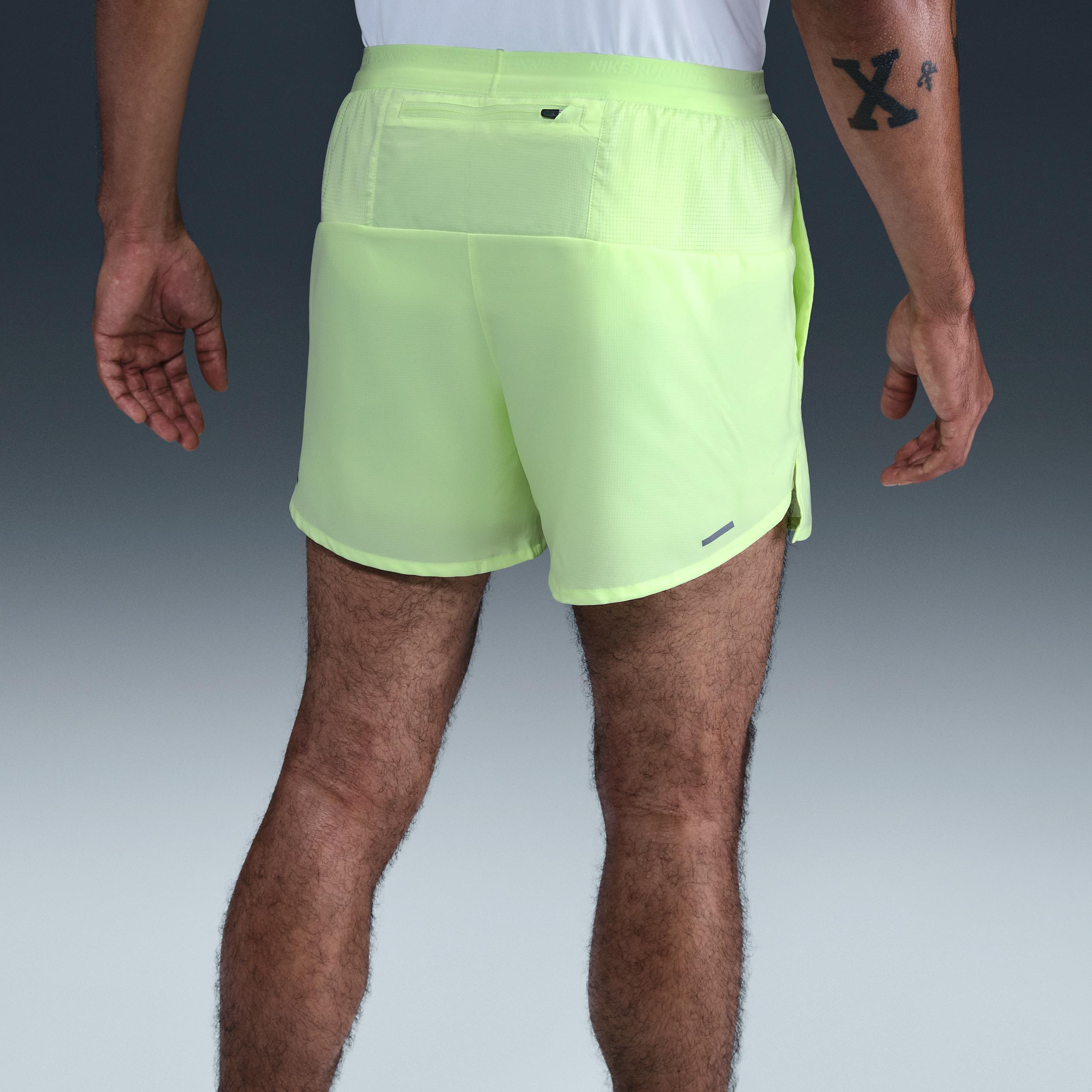 Nike Mens Stride Dri-FIT 5 2-in-1 Running Shorts | FN2992-701 Product Image