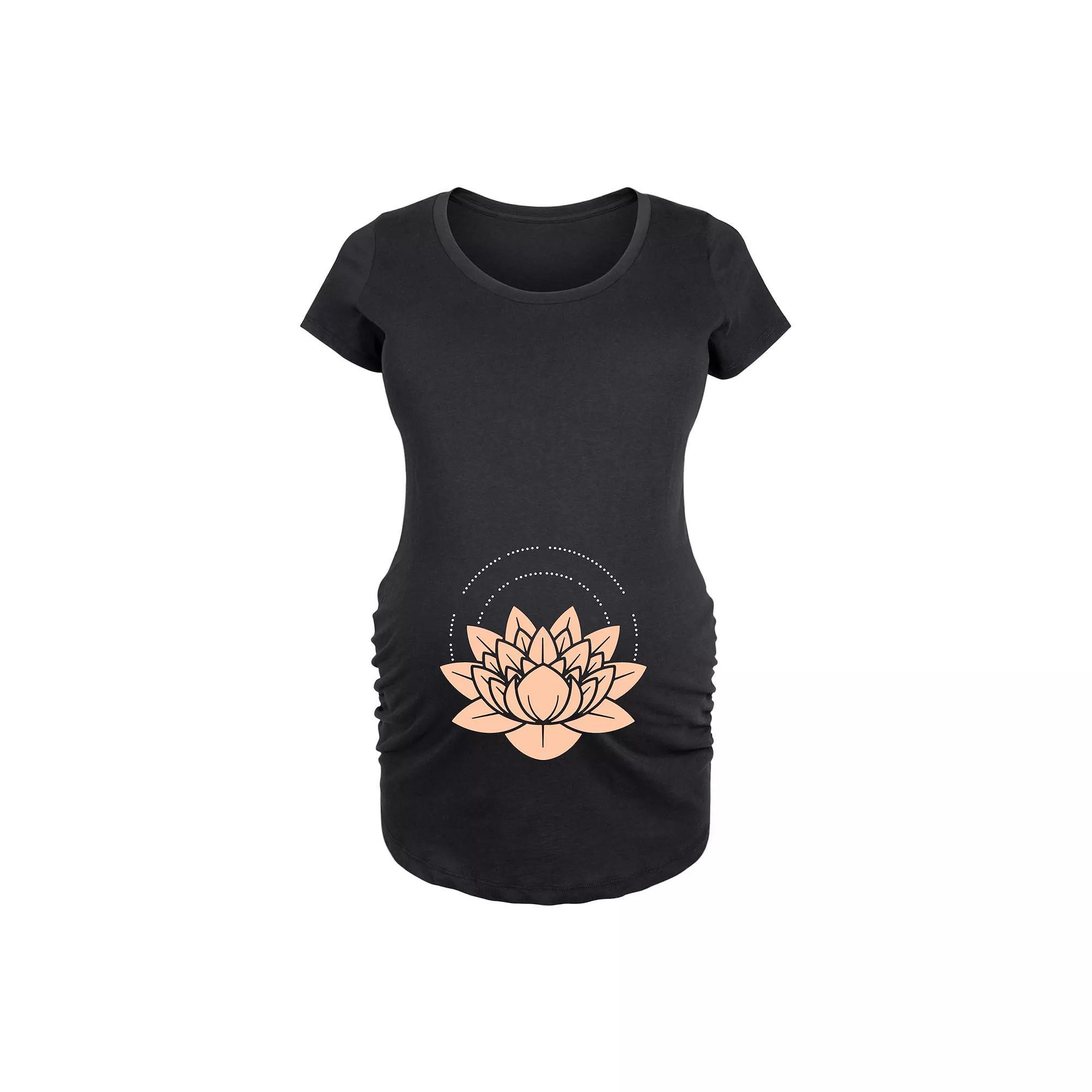 Maternity Lotus Graphic Tee, Women's,  Product Image