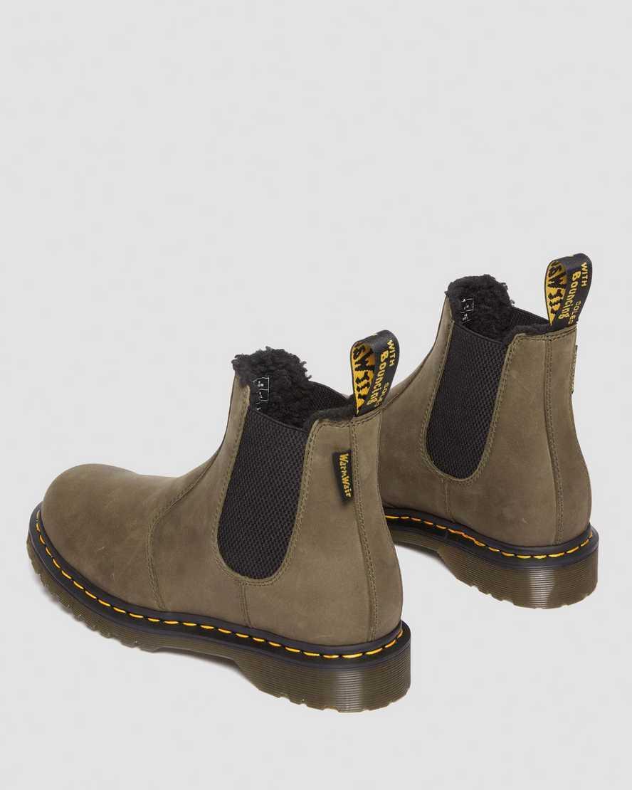 2976 Fleece Lined Leather Chelsea Boots Product Image