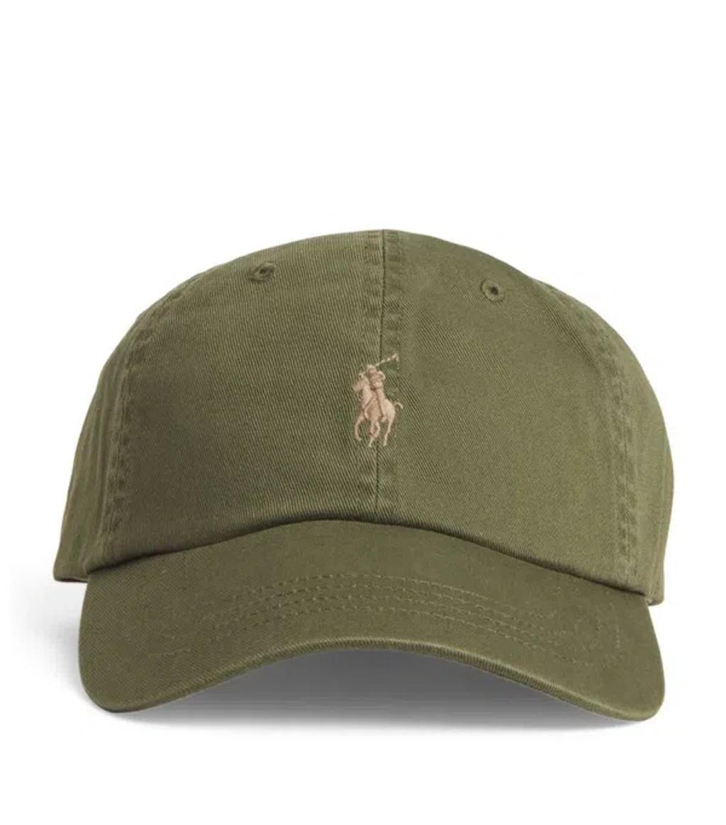 POLO RALPH LAUREN Polo Pony Baseball Cap In Green Product Image