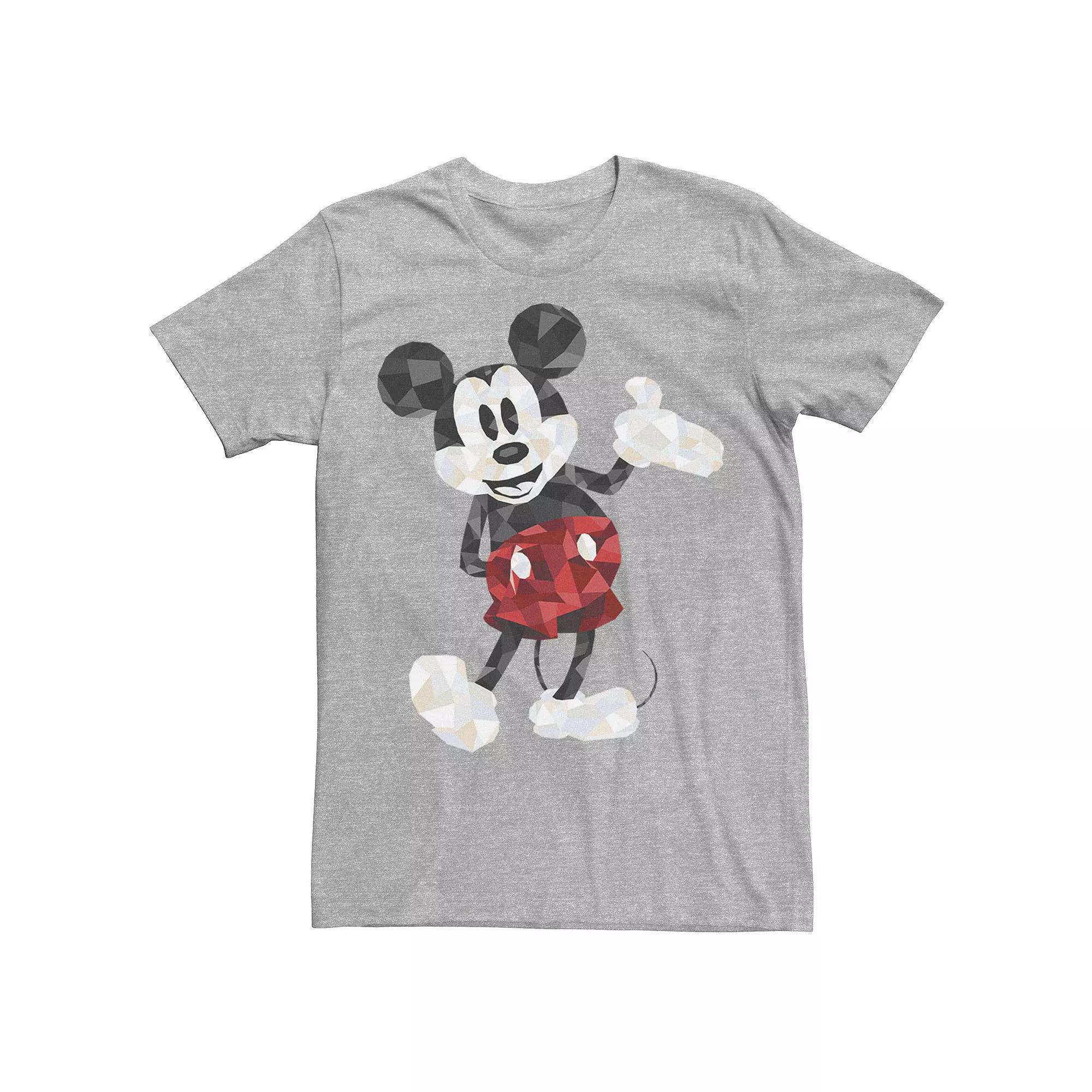 Disney's Mickey Mouse Men's Poly Mickey Portrait Tee,  Product Image