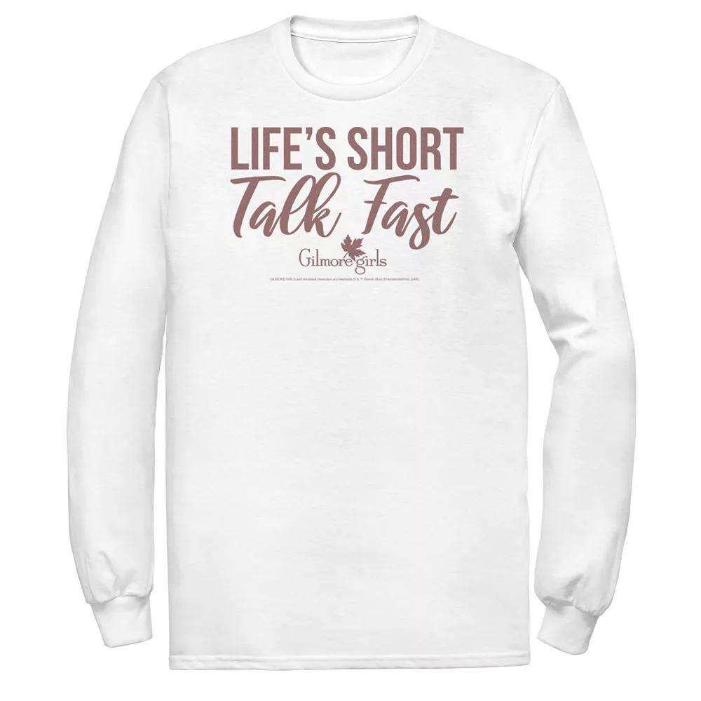 Men's Gilmore Girls Life's Short Talk Fast Tee,  Product Image