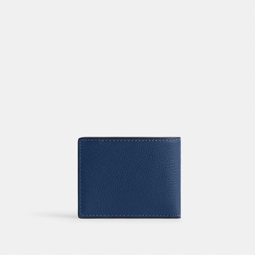 Slim Billfold Wallet With Coach Graphic Product Image