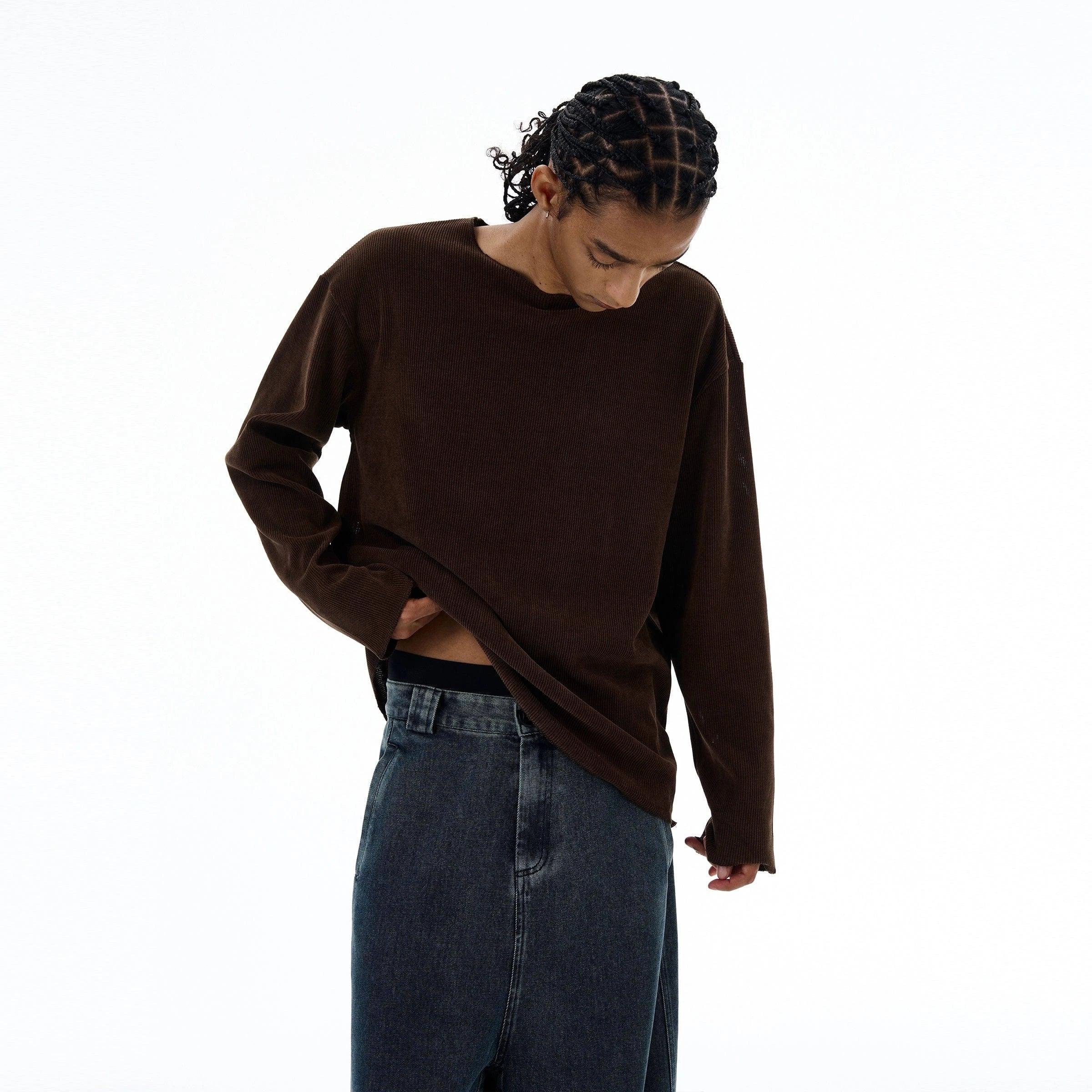 RT No. 19532 KNIT MESH LONGSLEEVE Product Image