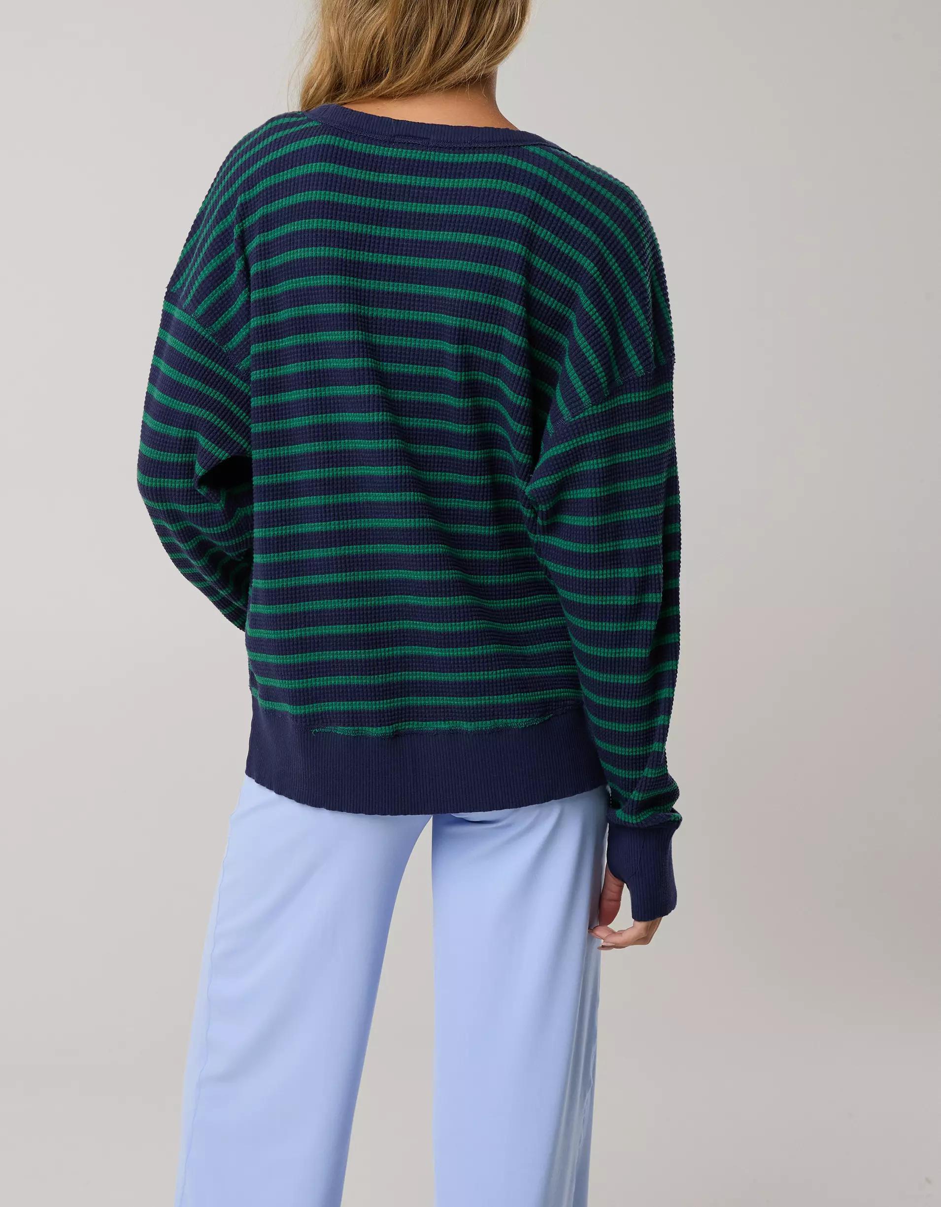 OFFLINE By Aerie Wow! Waffle T-Shirt Product Image