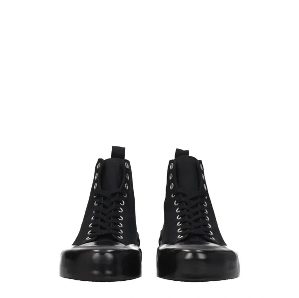 JIL SANDER Sneakers Women Fabric Black Product Image