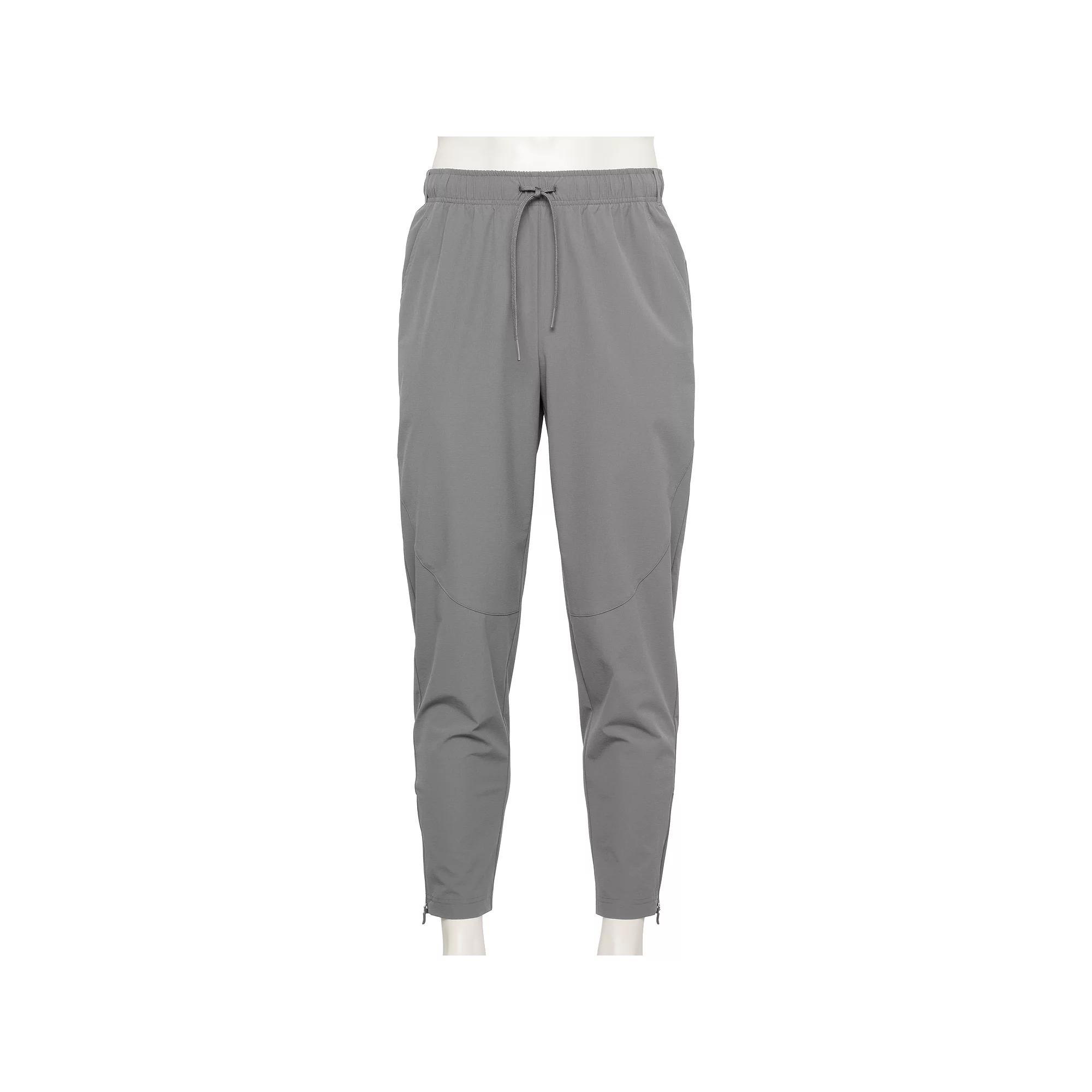 Men's Tek Gear® Adaptive Lightweight Pants, Size: Small, Smokey Grey Product Image