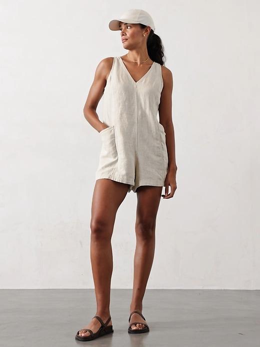 Retreat Linen Romper Product Image