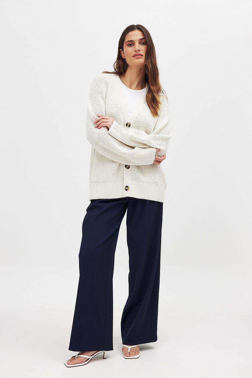 Oversized Knitted Cardigan Product Image