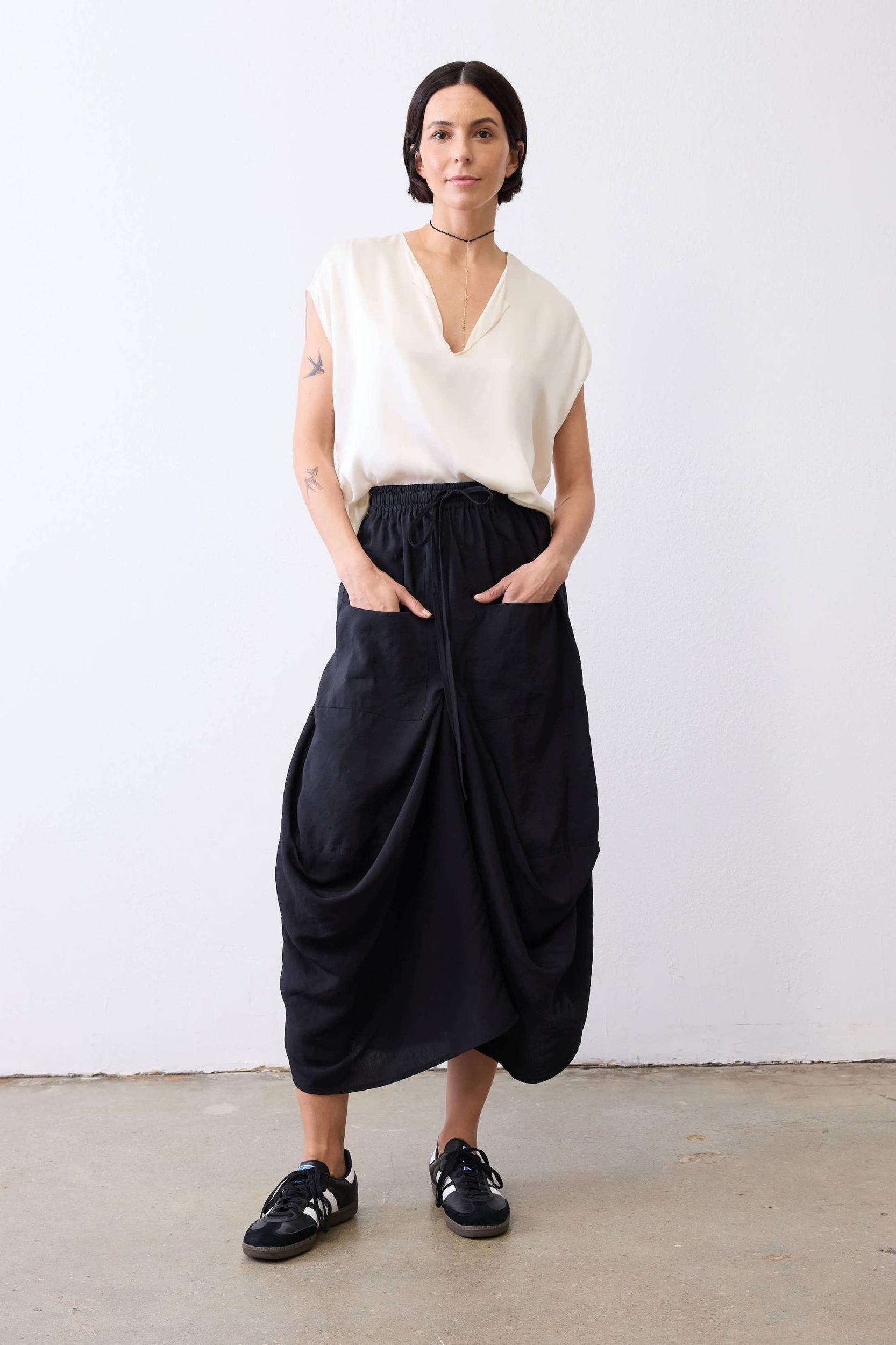 The Light Poplin Go-To Skirt Product Image