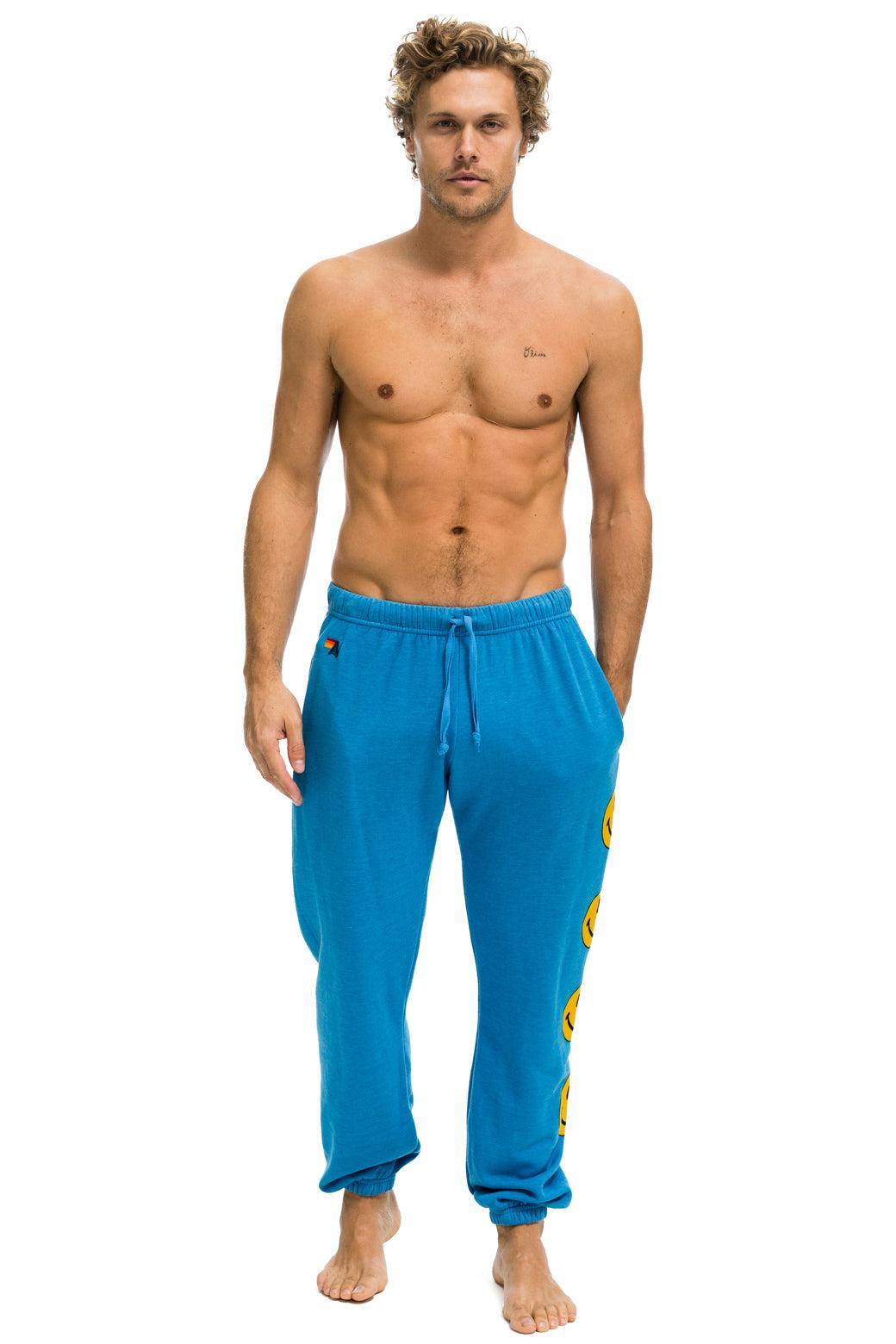 SMILEY 2 MENS SWEATPANTS - OCEAN Male Product Image