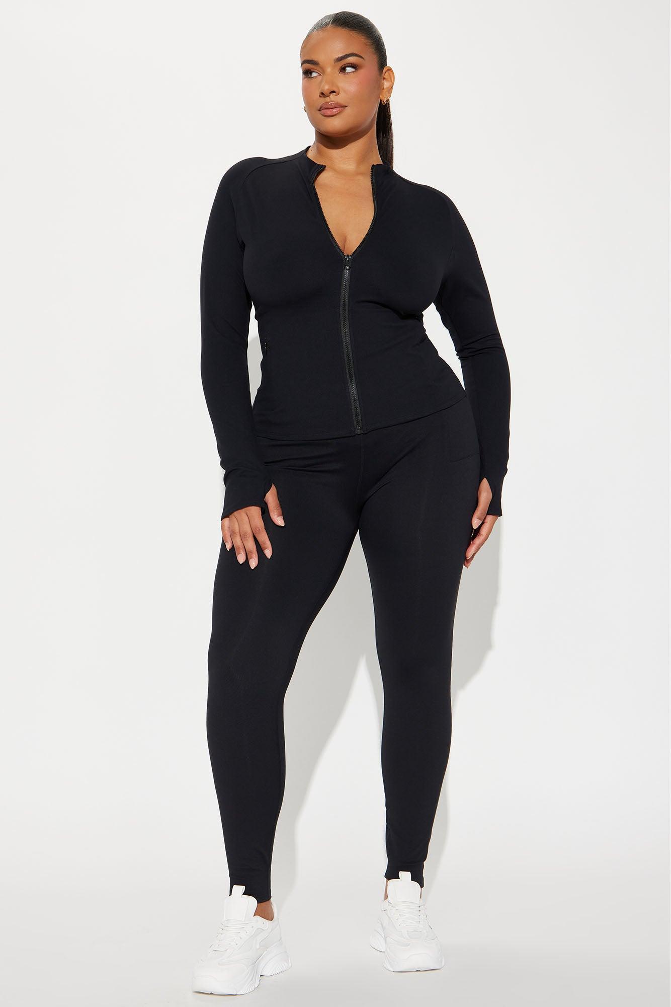 Deep Bend Super Soft Active Legging - Black Product Image