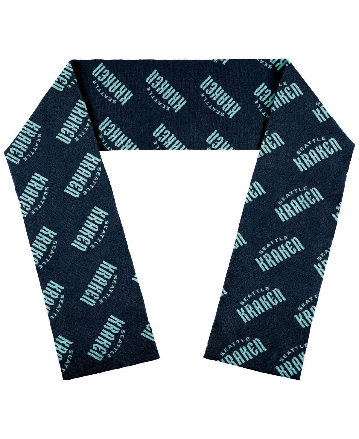 WEAR by Erin Andrews Seattle Kraken Team Wordmark Scarf Product Image