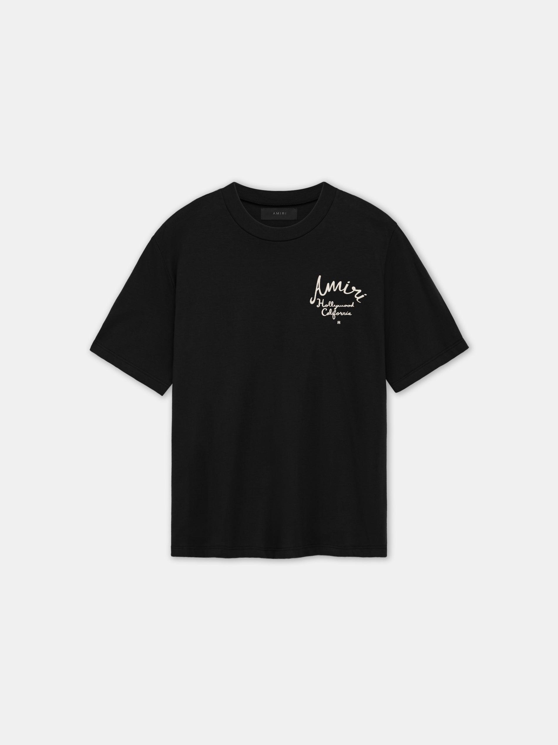 AMIRI HOLLYWOOD TEE - Black Male Product Image