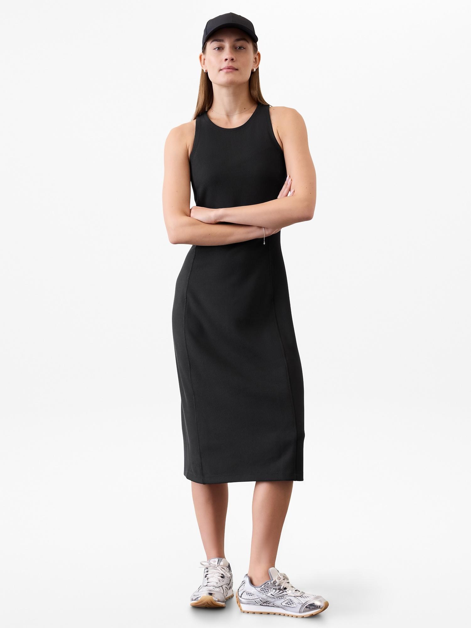 Seasoft Rib Midi Tank Dress Product Image