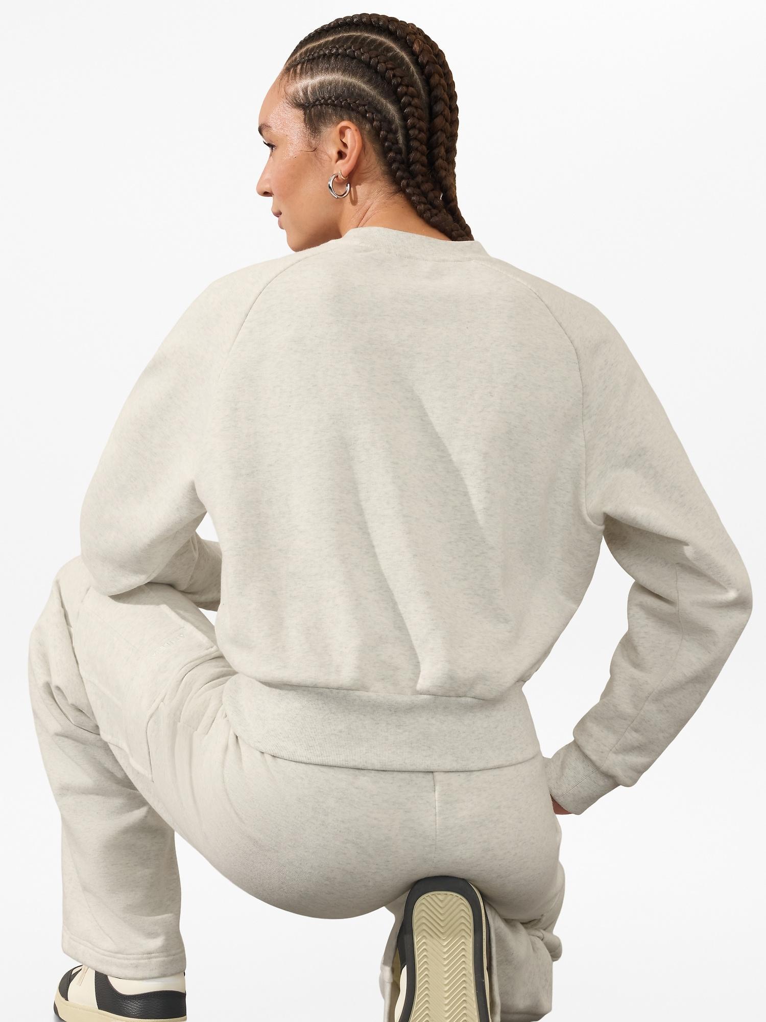 Power of She Embroidered Crew Sweatshirt Product Image