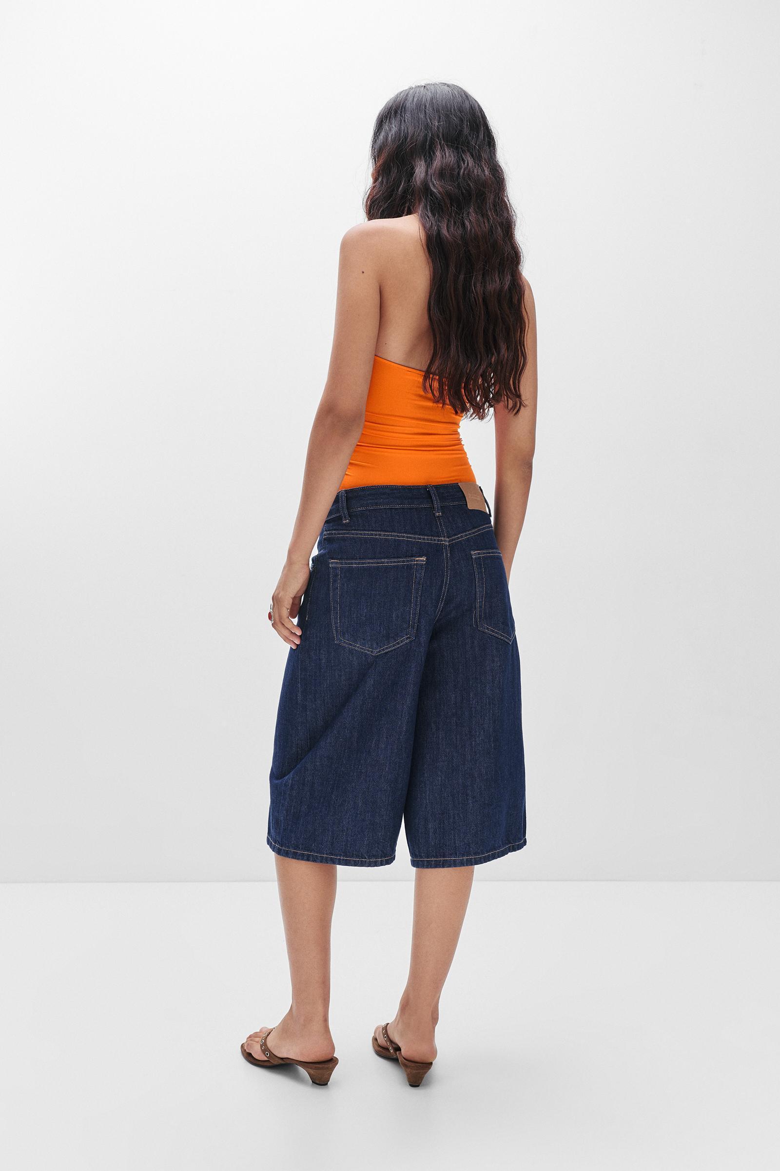 Asymmetric polyamide bodysuit Product Image