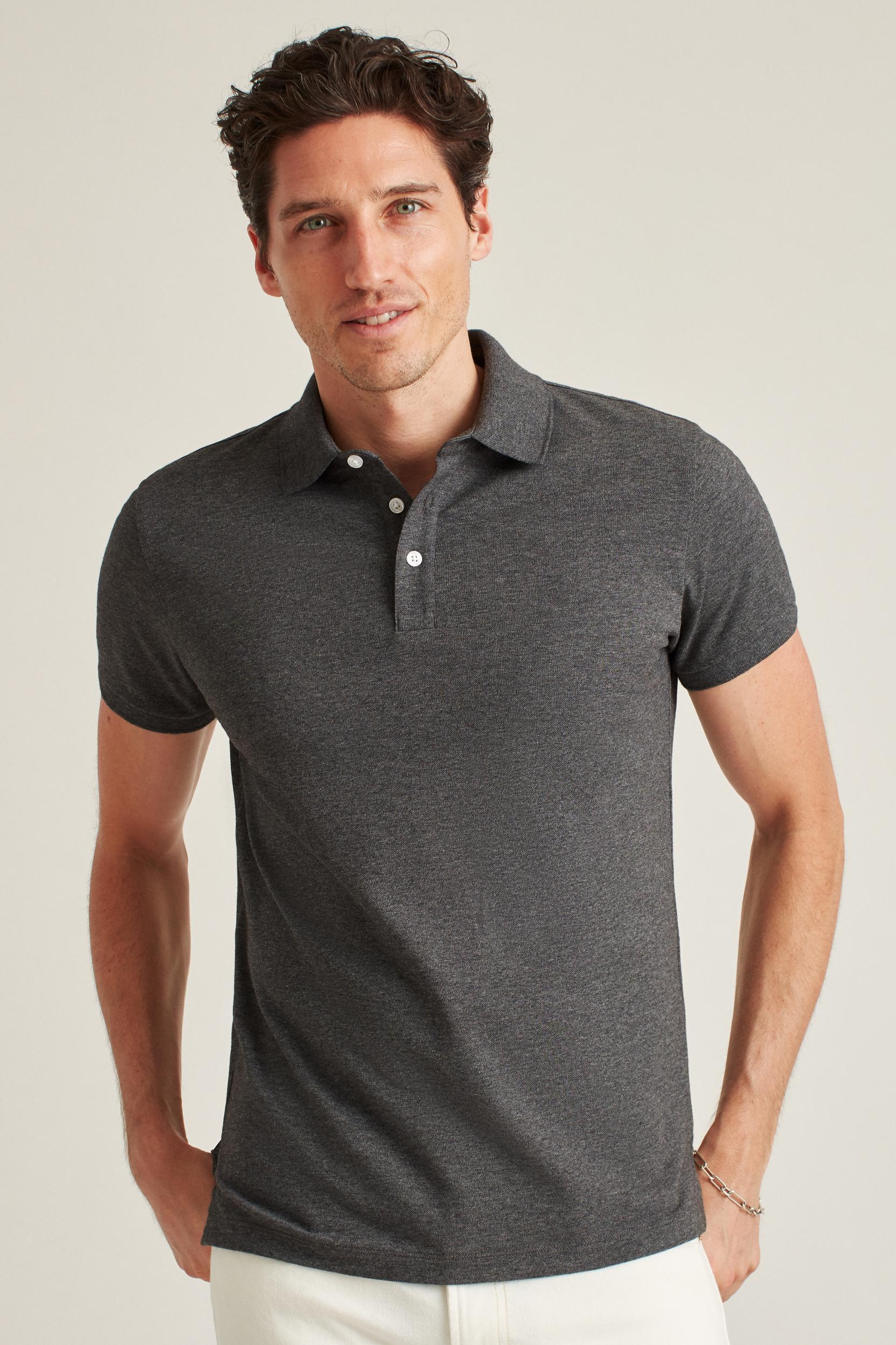 Stretch Pique Polo Product Image