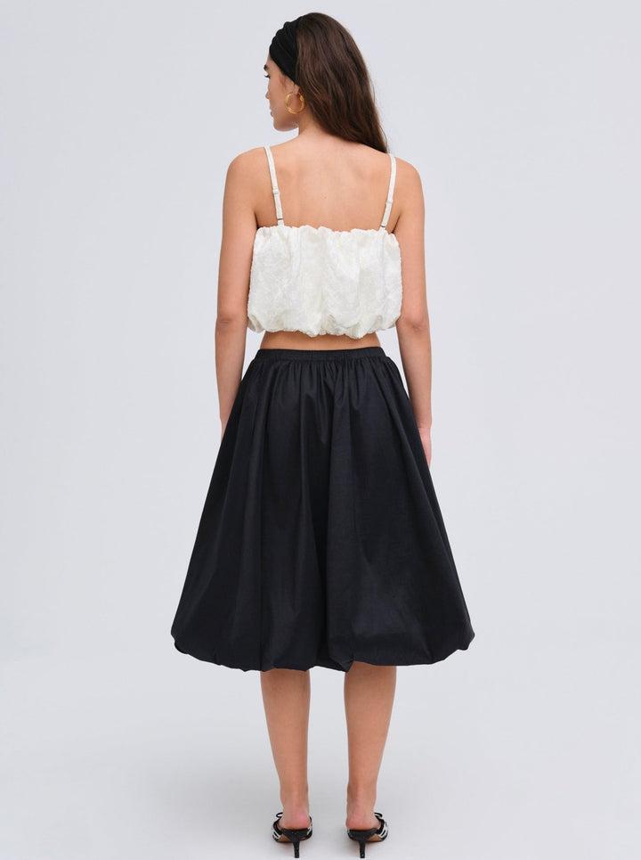 Lorenne Crop Top — White Product Image