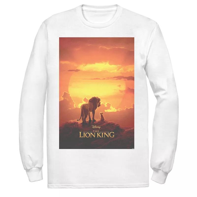 Disney's The Lion King Men's Poster Long Sleeve Graphic Tee, Size: XL, Black Product Image