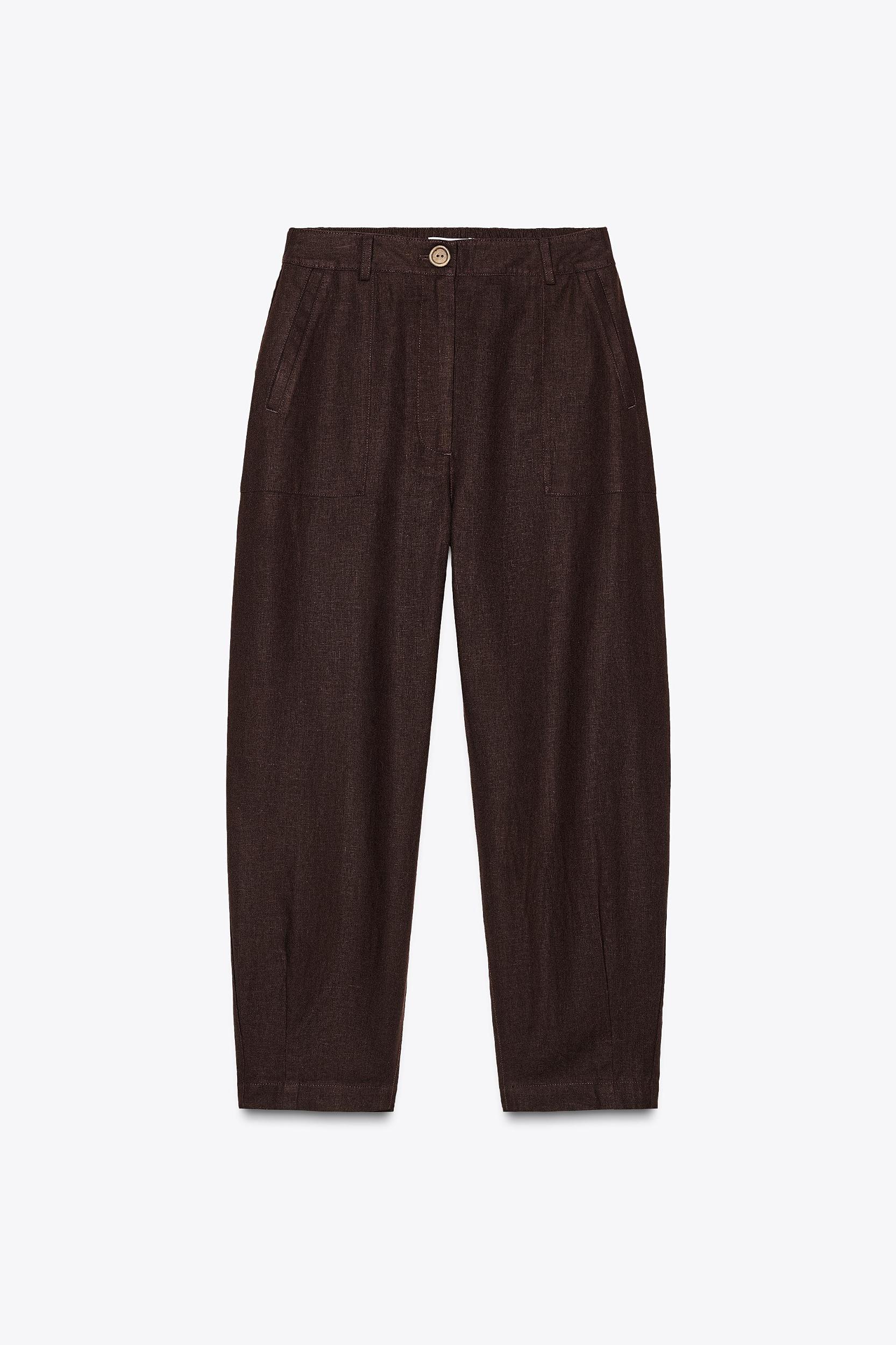 LINEN JOGGER PANTS Product Image