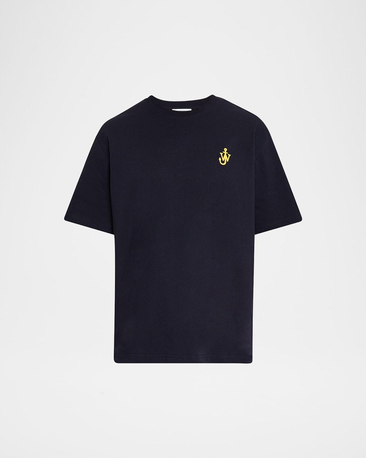 Mens Embroidered Anchor T-Shirt Product Image
