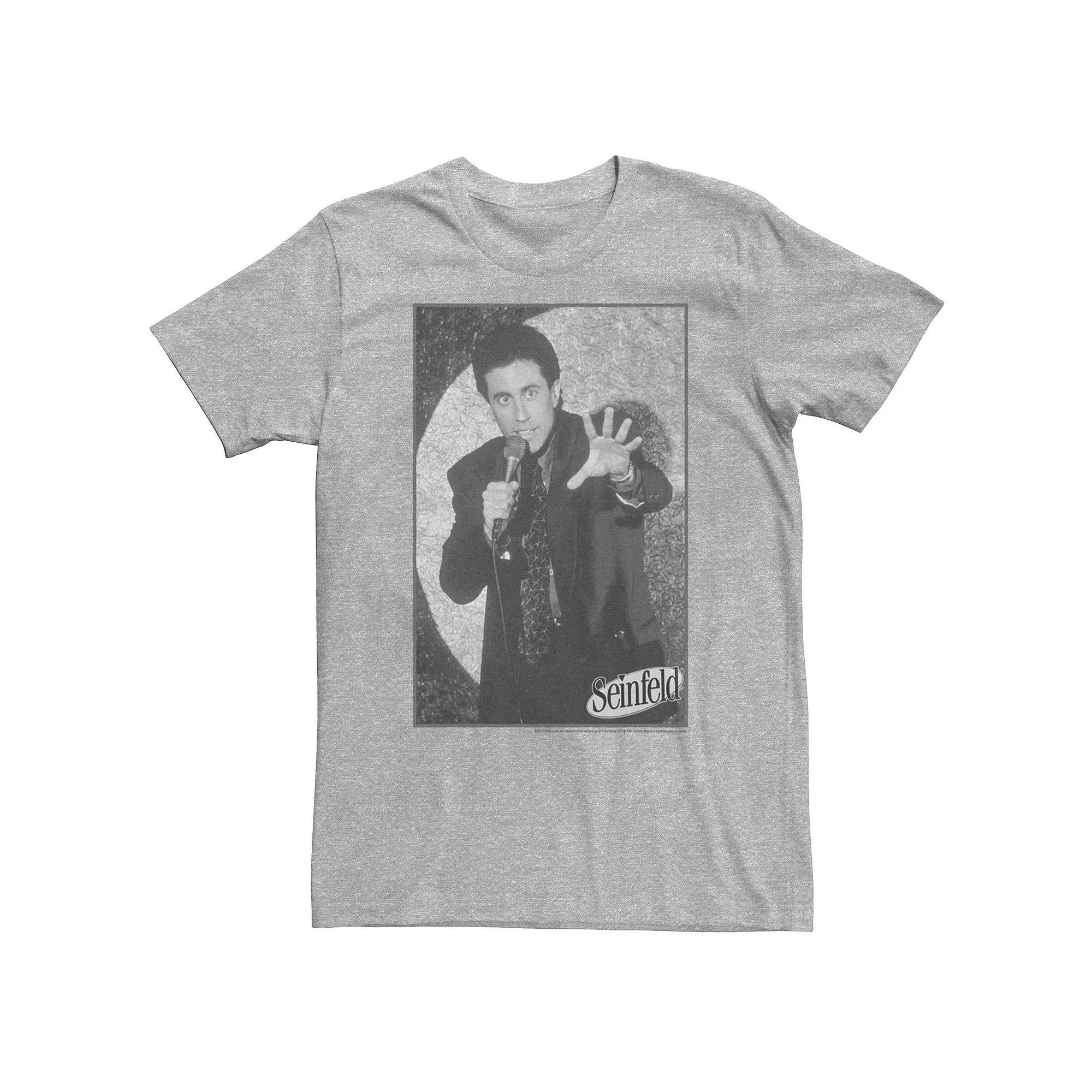 Big & Tall Seinfeld Jerry Stand Up Comedy Tee, Men's,  Product Image