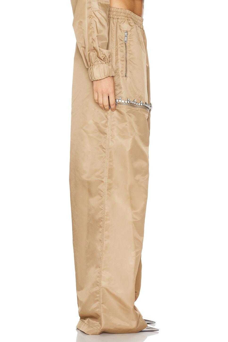 Crystal Slit Track Pant AREA Product Image