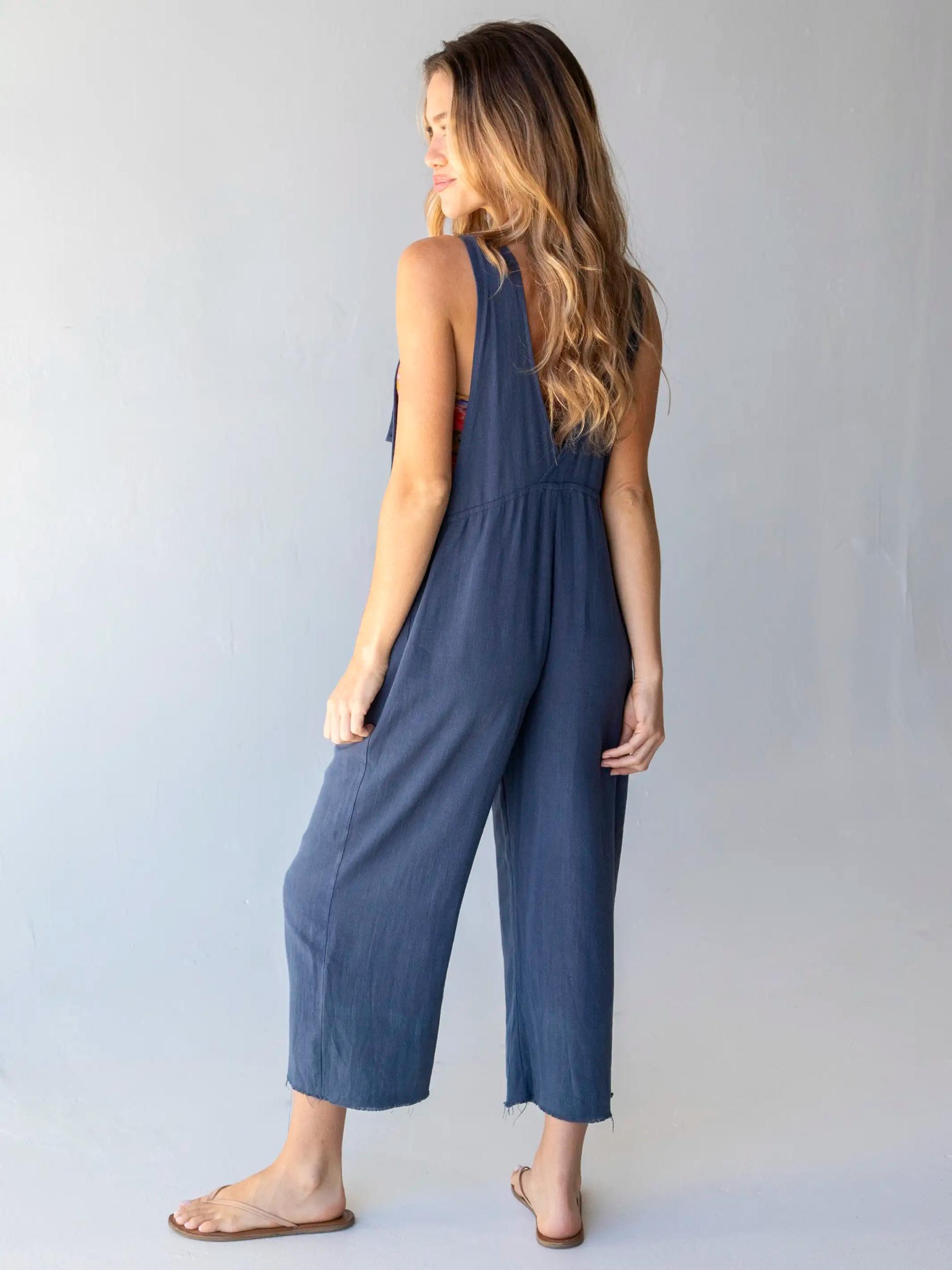 Carly Jumpsuit - Navy Product Image