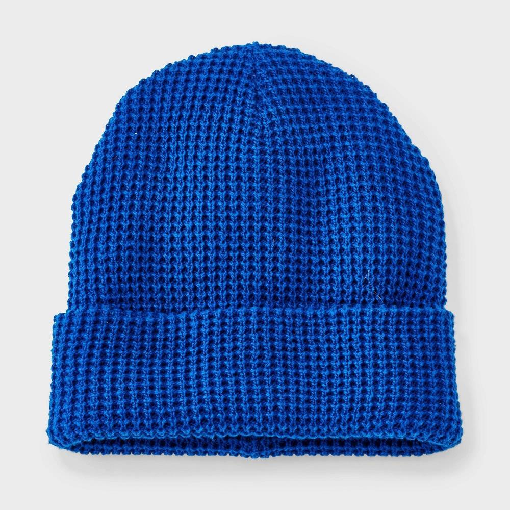 Mens Waffle Knit Beanie - Goodfellow & Co Product Image