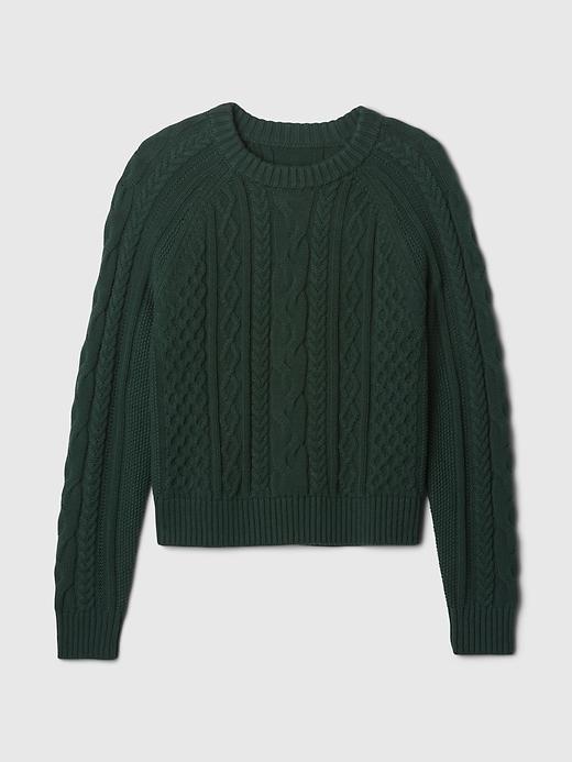 Classic Cable-Knit Sweater Product Image