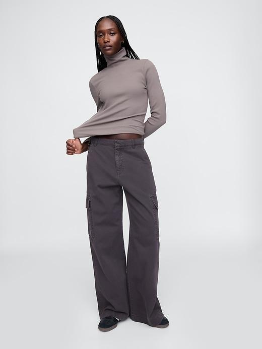 Modern Rib Turtleneck Product Image