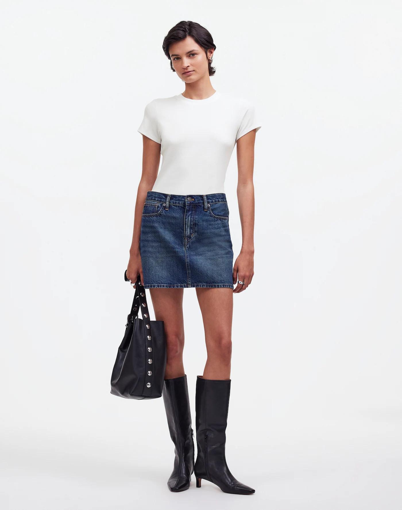 (Re)generative Cotton Ribbed Crewneck Tee Product Image