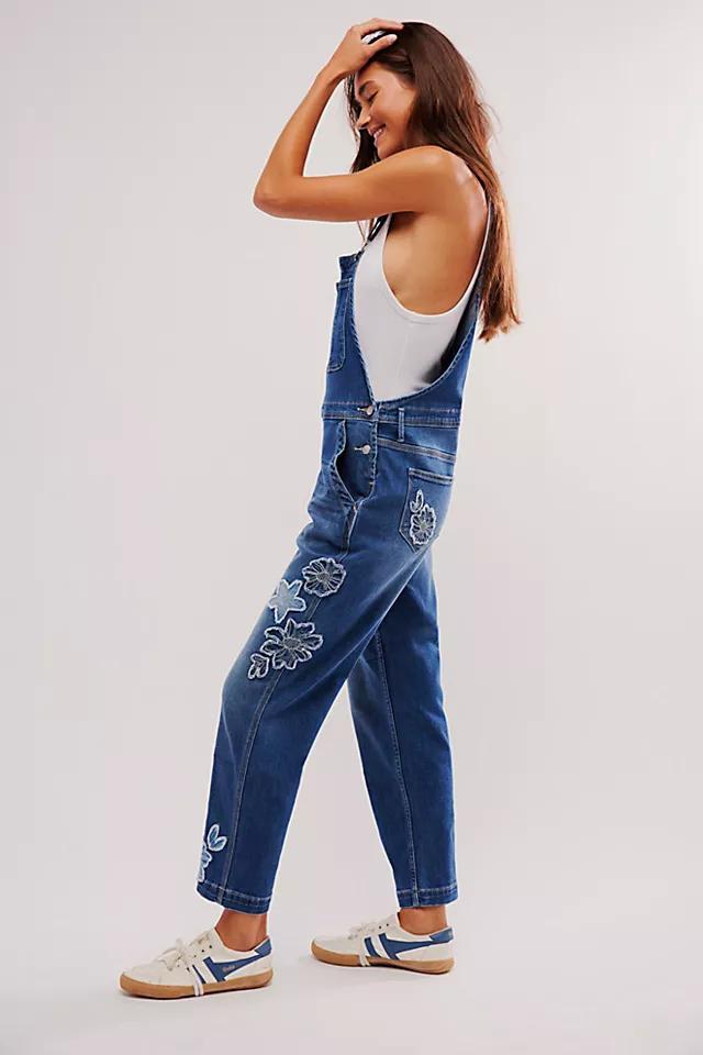 Driftwood Embroidered Overalls Product Image