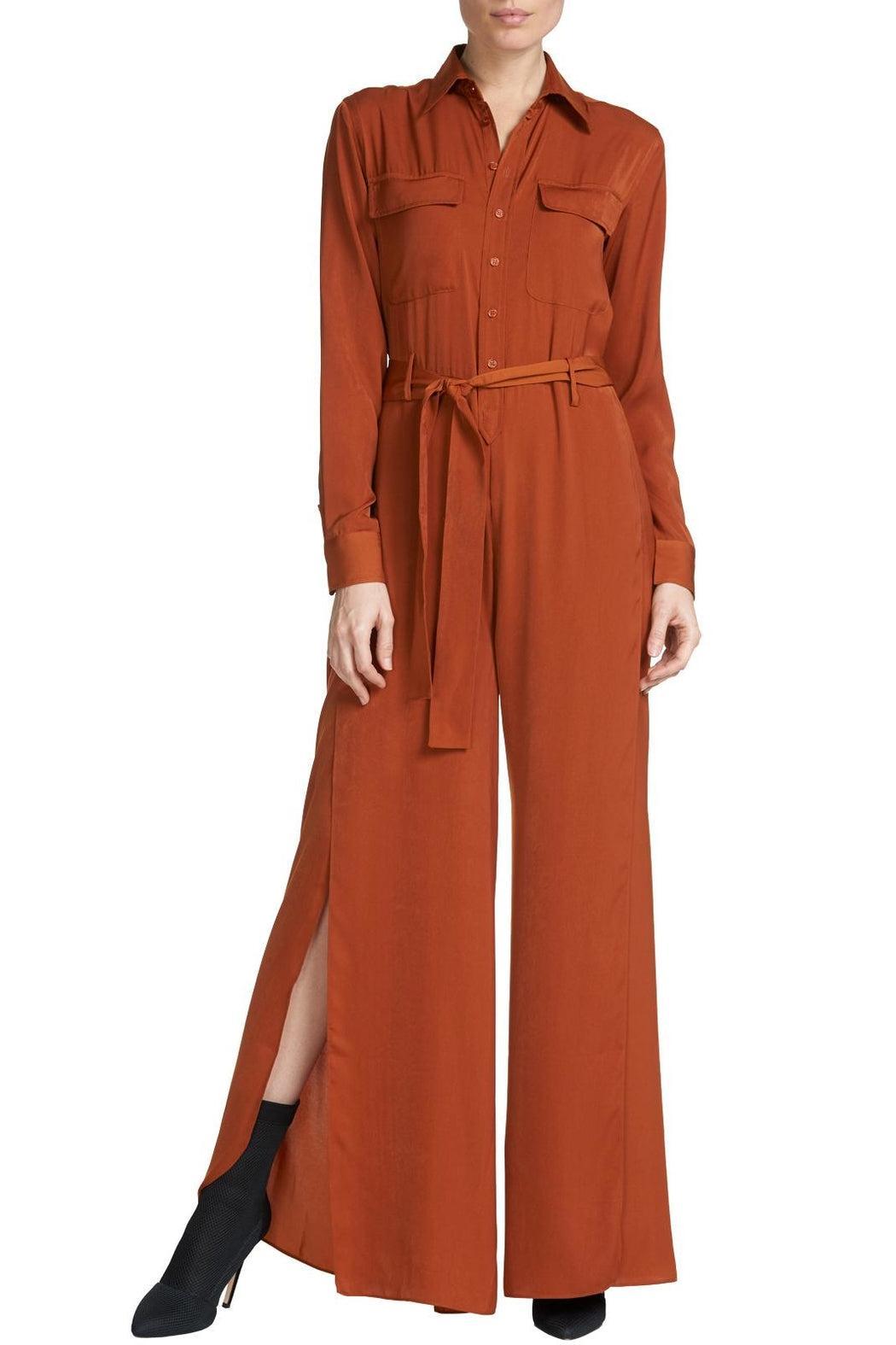 Button Down Jumpsuit Product Image