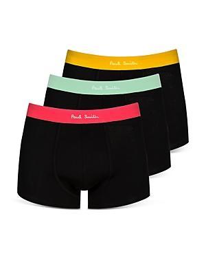 Mens 3-Pack Boxer Briefs with Color Bands Product Image