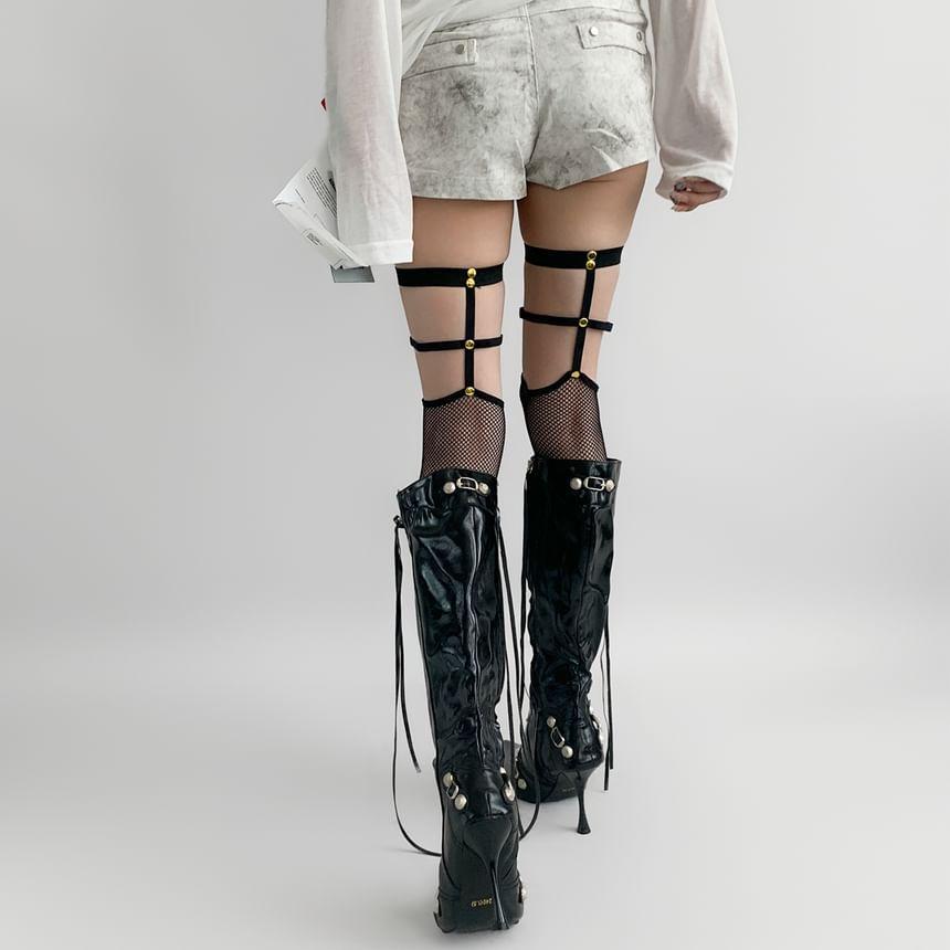 Plain Fishnet Stockings Product Image