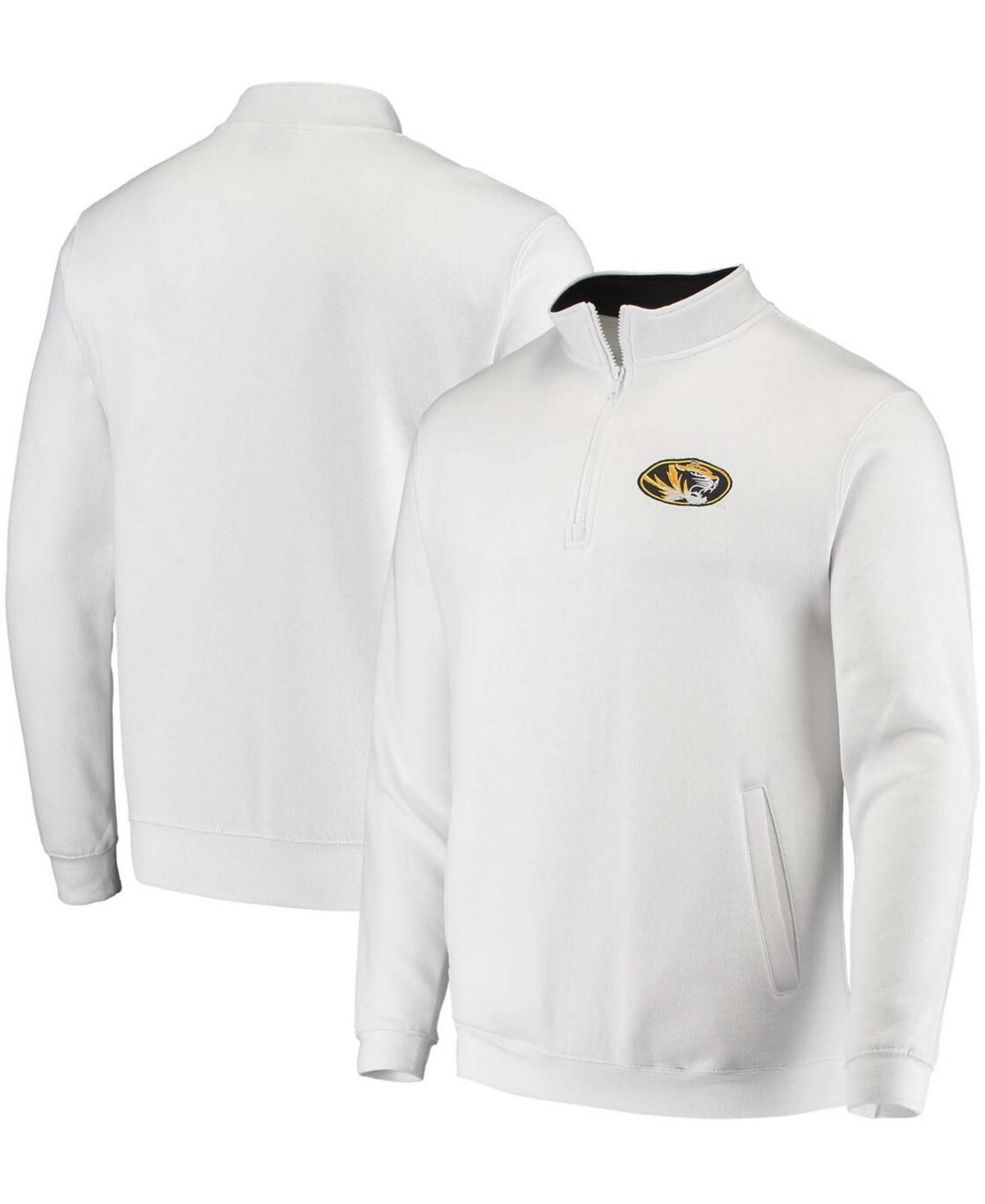 Mens White Missouri Tigers Tortugas Logo Quarter-Zip Jacket Product Image