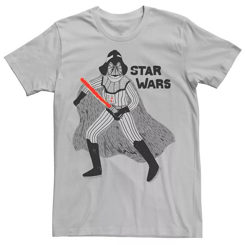 Mens Star Wars Doodle Darth Vader Tee Product Image