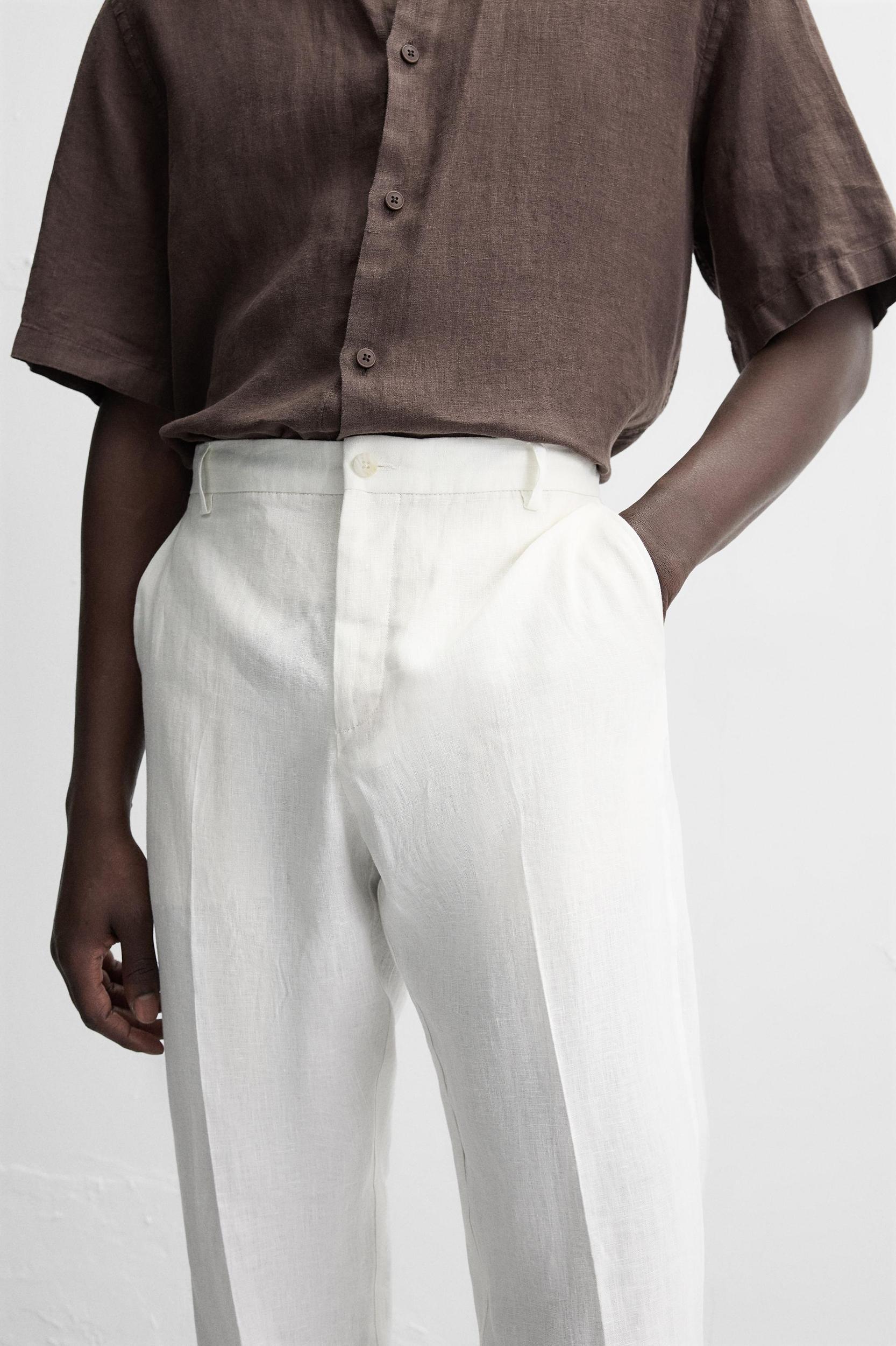 100% LINEN PANTS Product Image