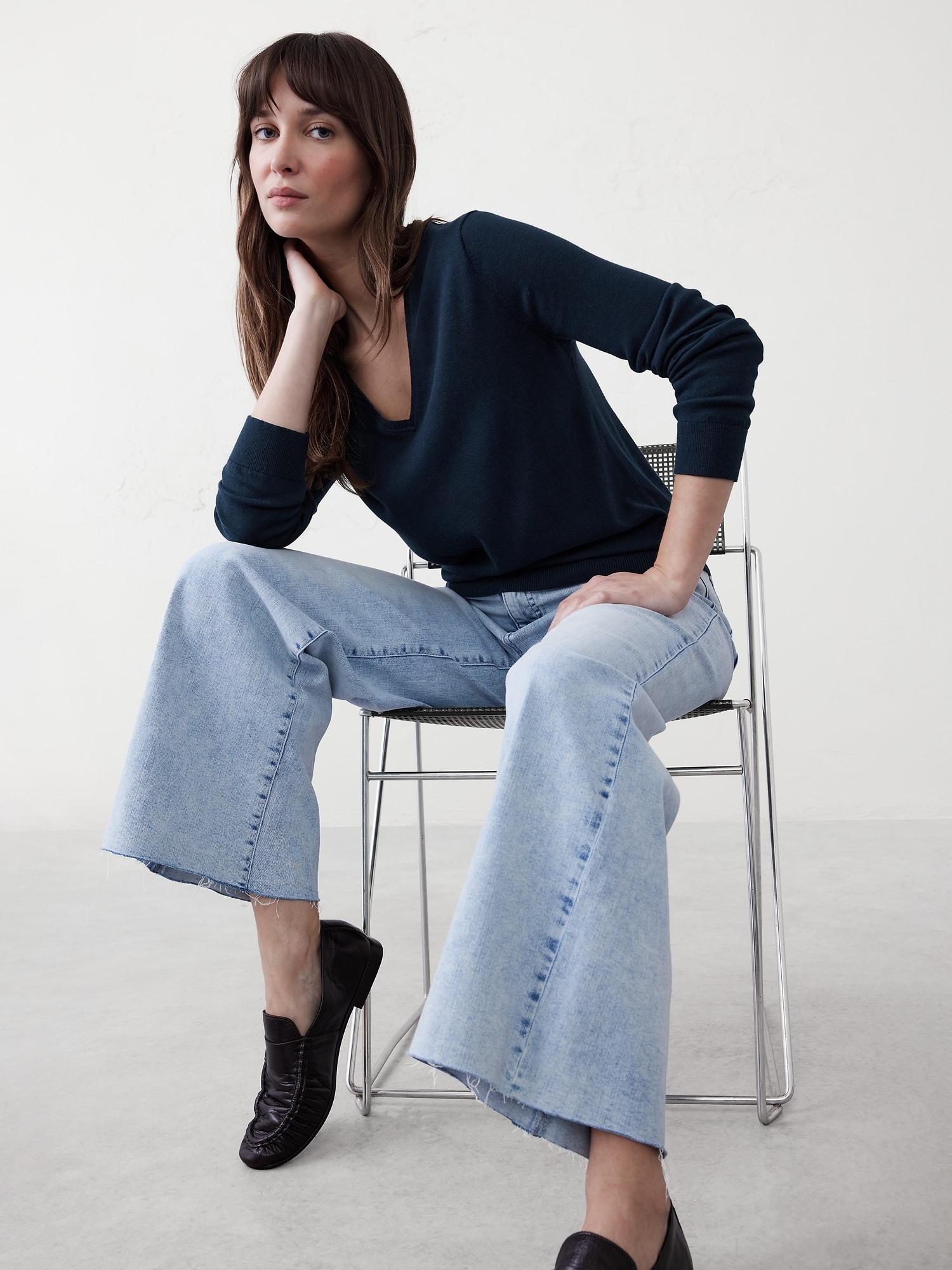 Forever V-Neck Sweater Product Image