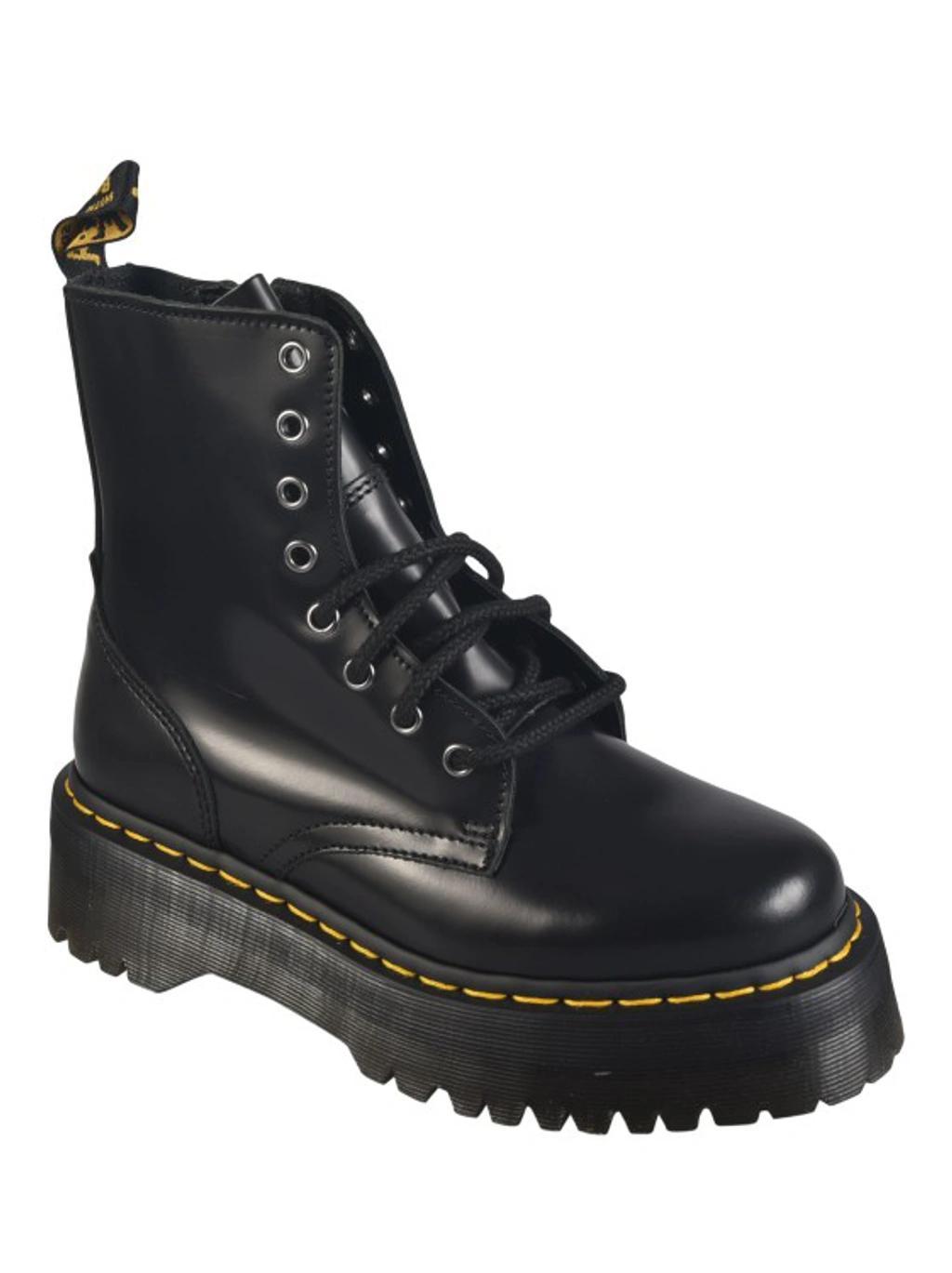 DR. MARTENS' Jadon Platform Boots In Black Product Image