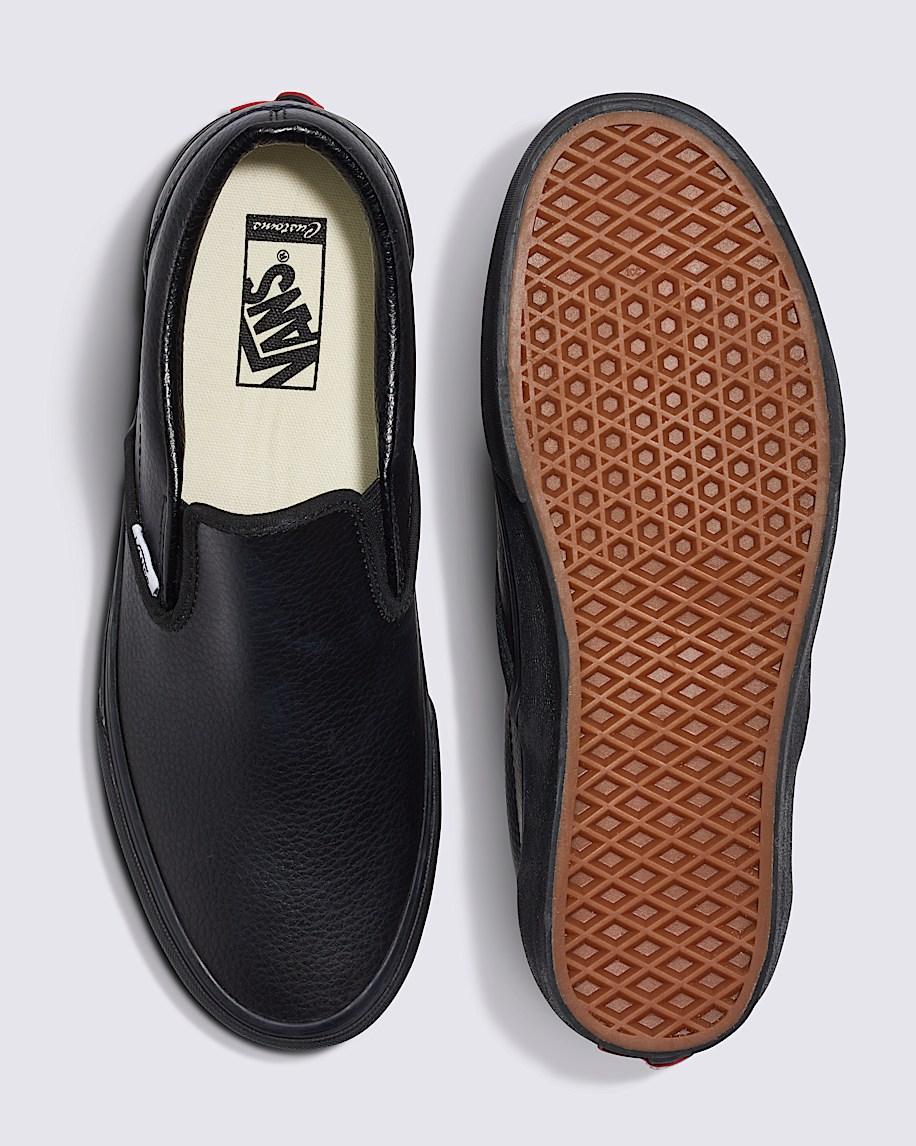 Customs Classic Slip-On Leather Shoe in Customs| Vans US Product Image