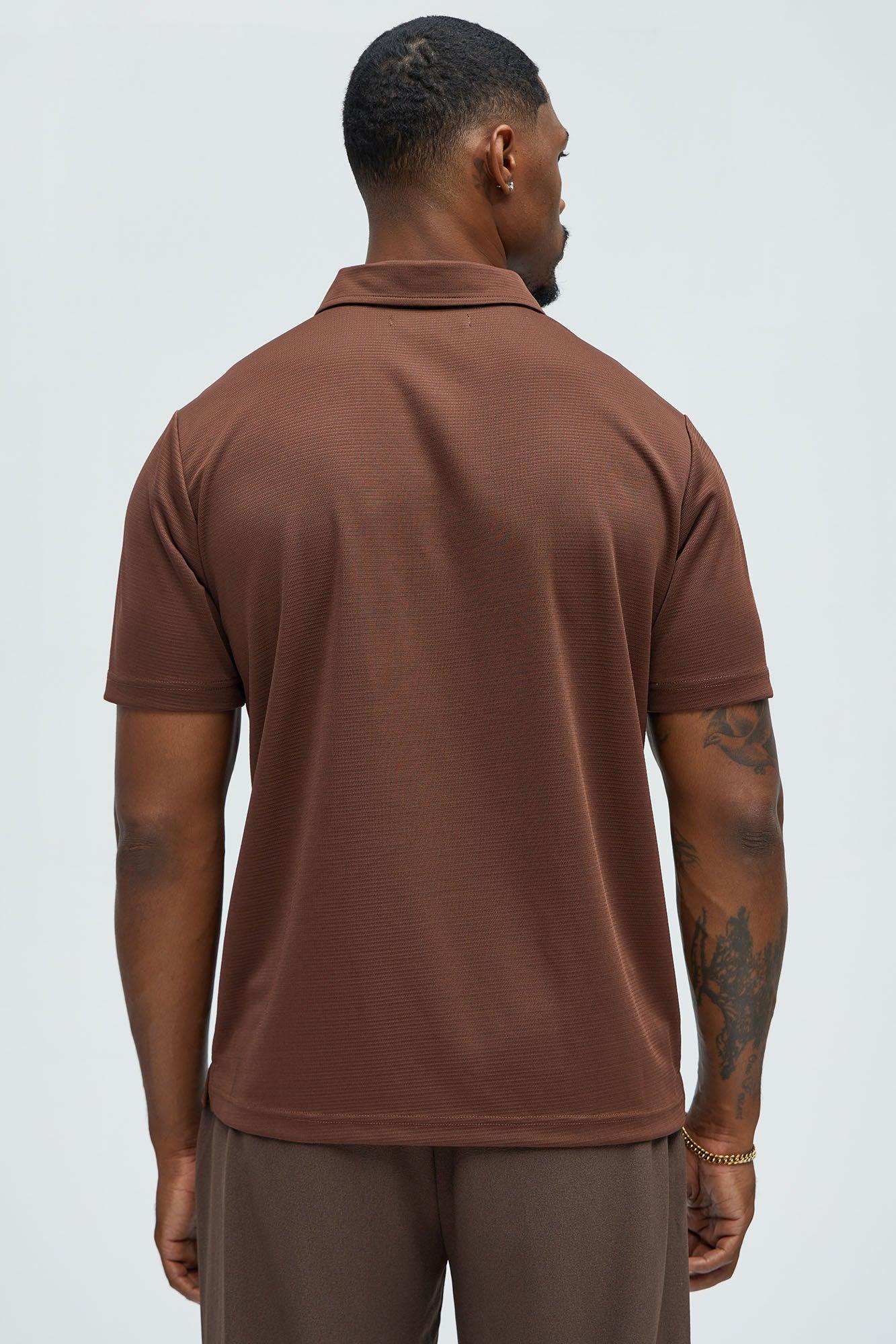 Florence Polo Shirt - Brown Product Image