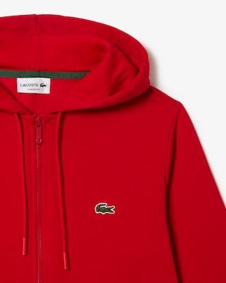 Men's Zip-Up Fleece Hoodie Product Image