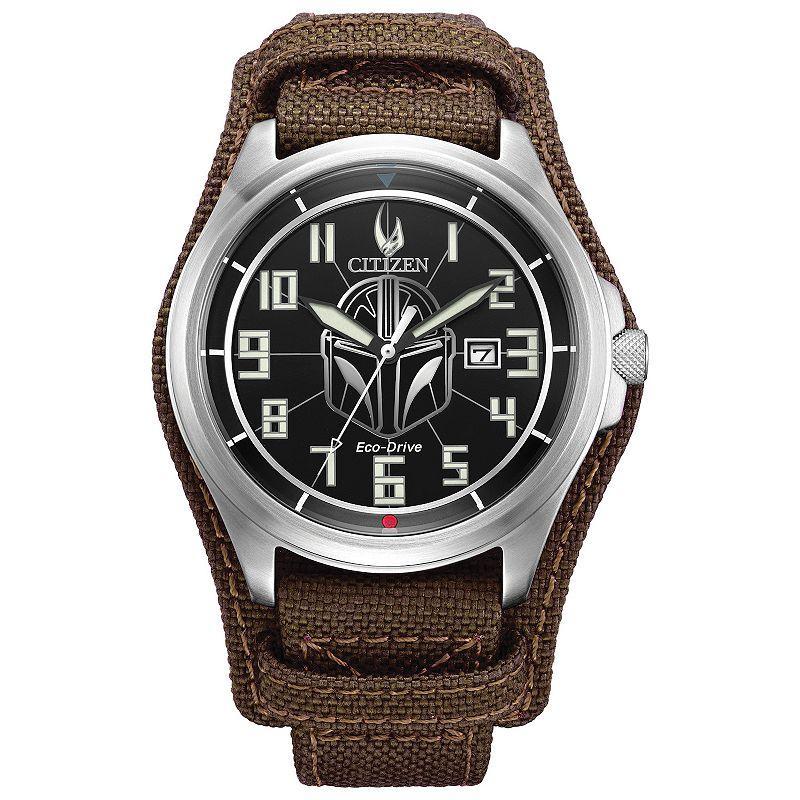 Citizen Eco-Drive Mens Star Wars The Mandalorian Dive Watch - AW1411-05W Clear Product Image