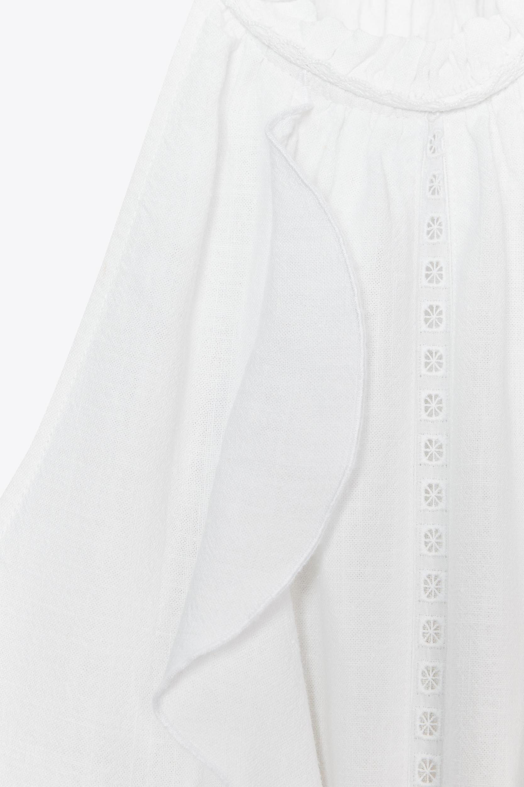 RAMIE RUFFLE HALTER TOP Product Image