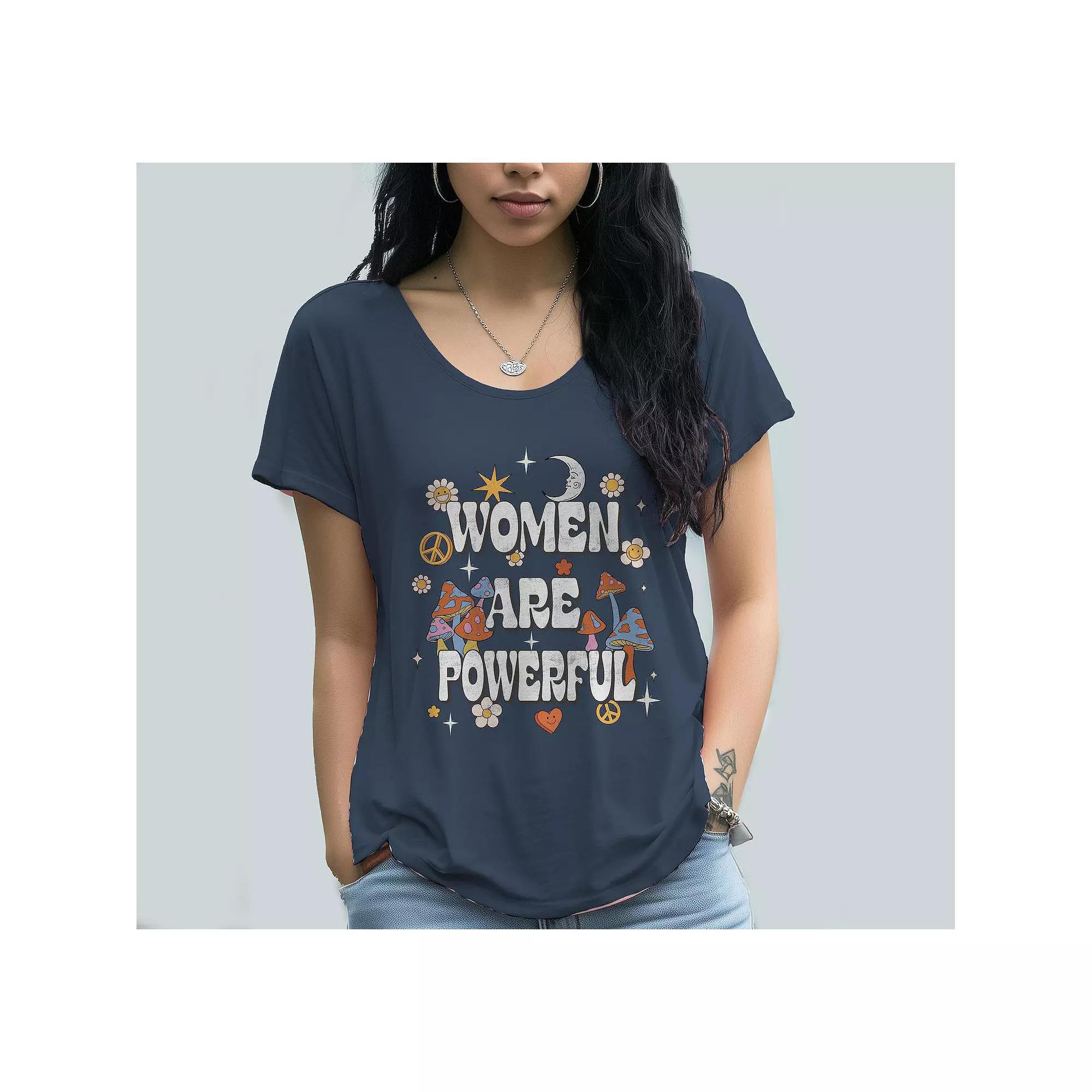 Junior's Grayson Threads Women are Powerful Graphic Tee, Women's,  Product Image