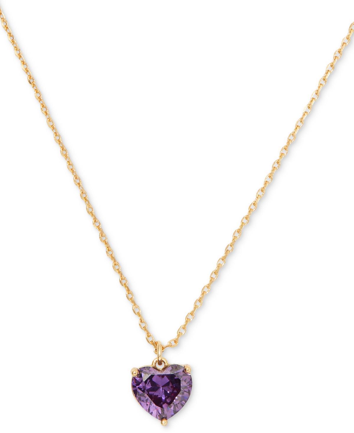 kate spade new york My Love April Birthstone Heart Pendant Necklace, 16-19 Product Image