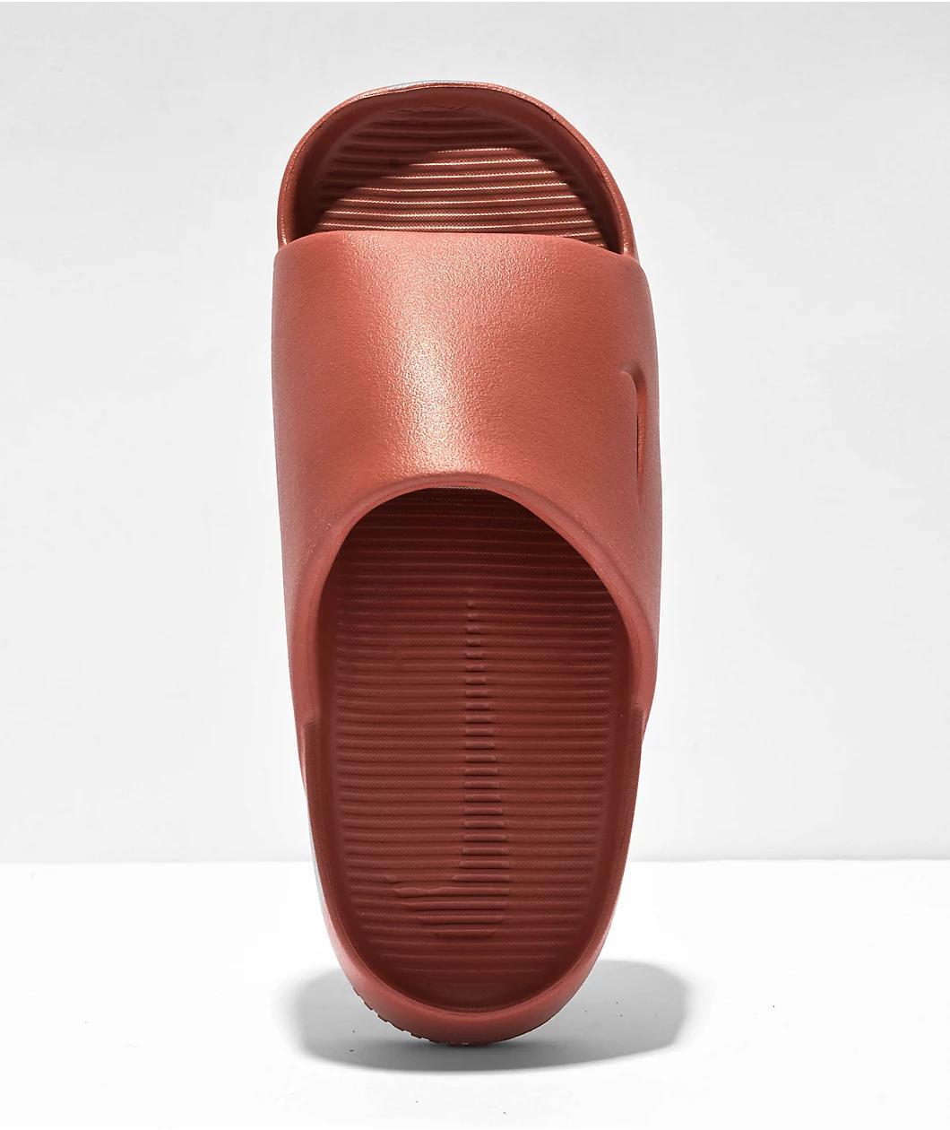 Nike Calm Rugged Orange Slide Sandals Product Image